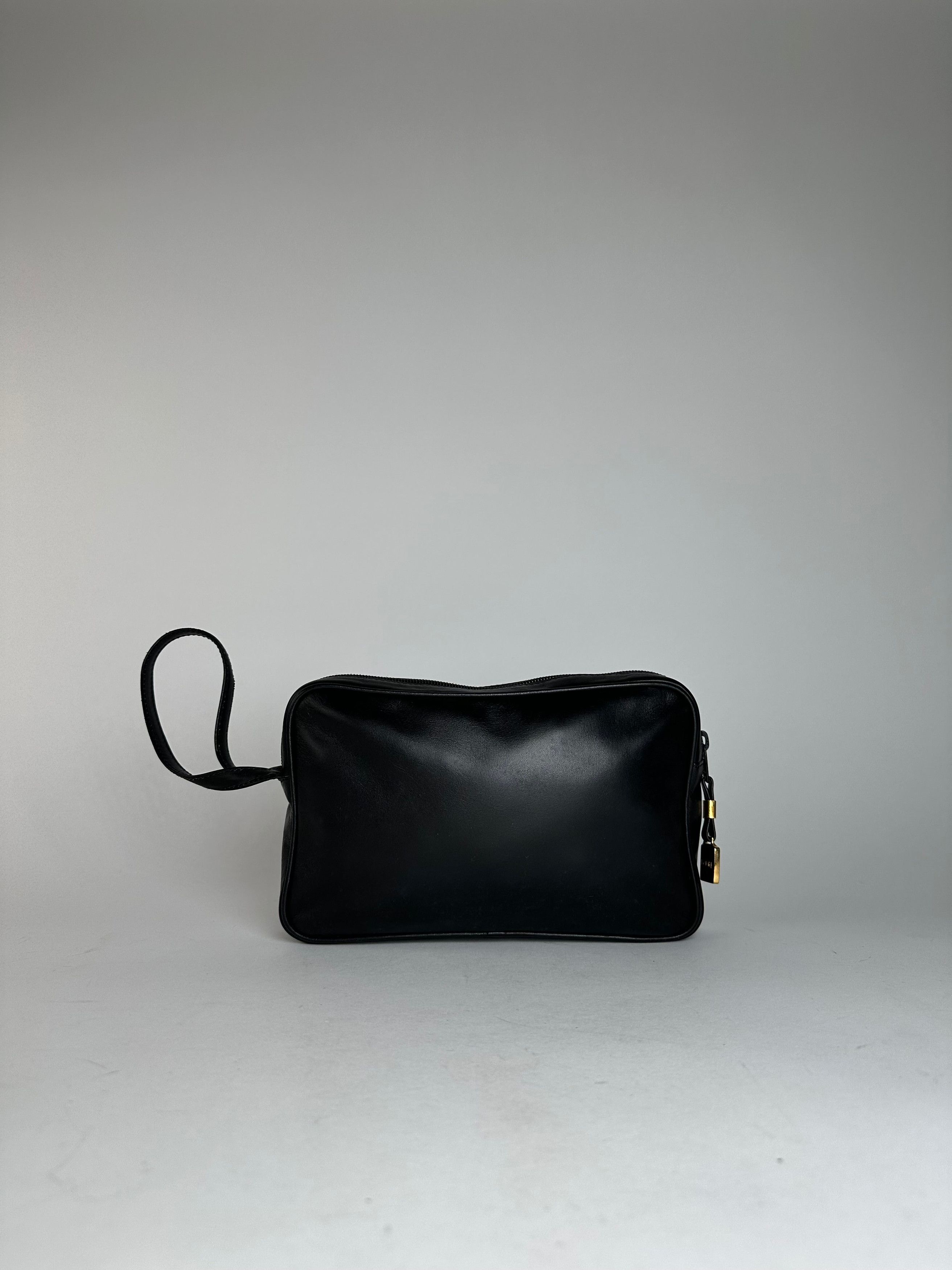 Loewe Vintage Madrid Leather Clutch Black Size ONE SIZE - 2 Thumbnail