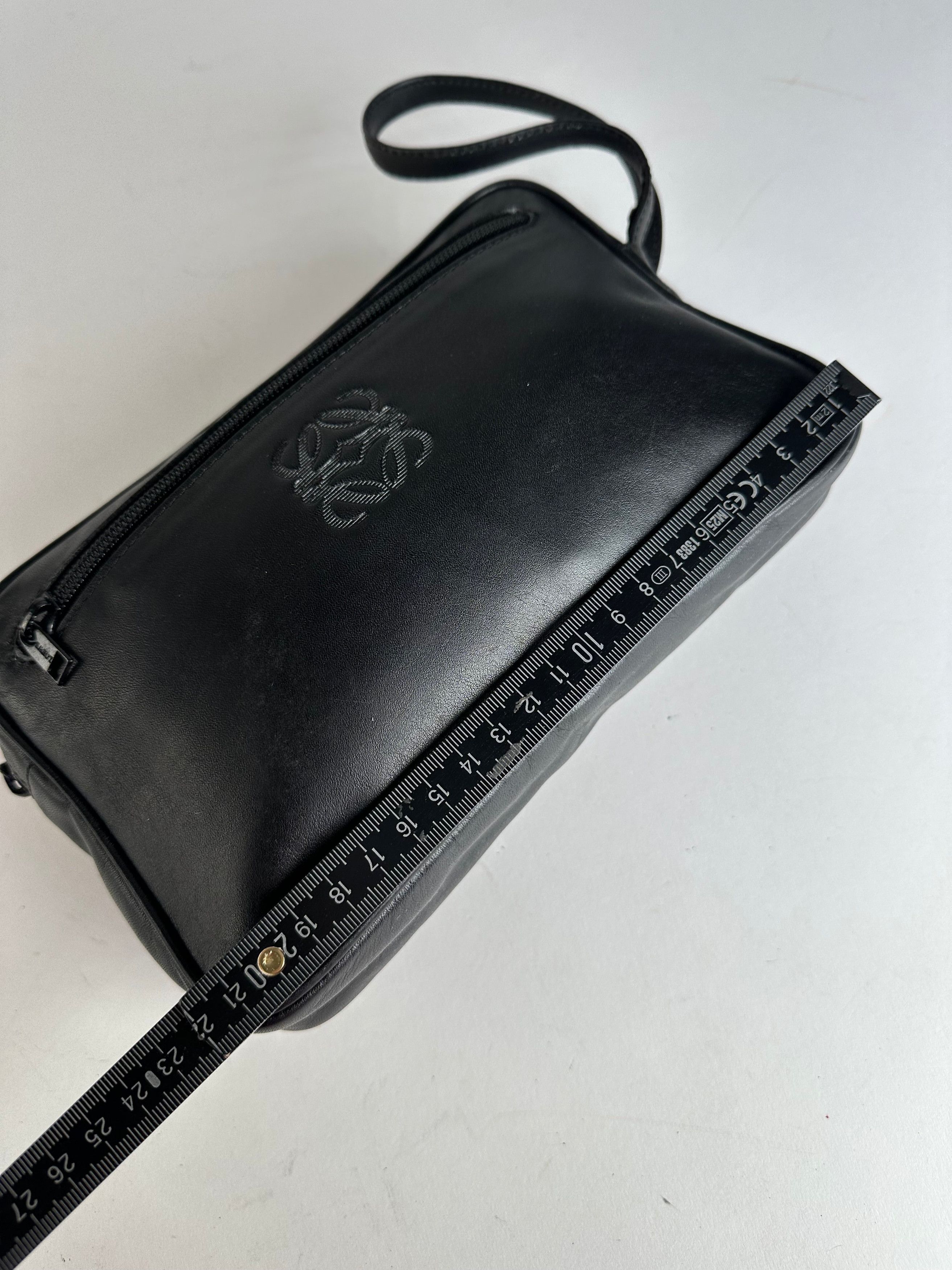 Loewe Vintage Madrid Leather Clutch Black Size ONE SIZE - 11 Thumbnail