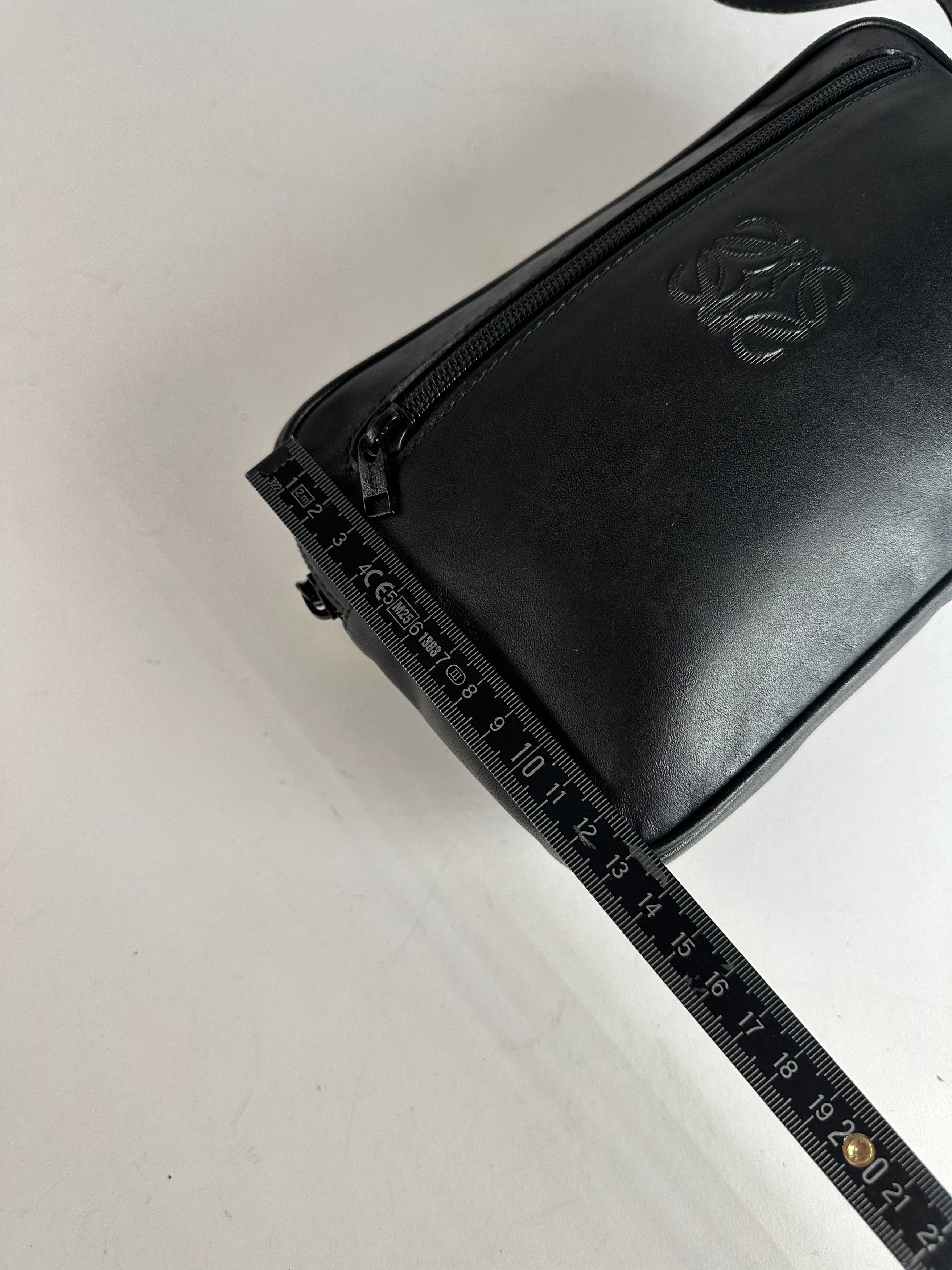 Loewe Vintage Madrid Leather Clutch Black Size ONE SIZE - 12 Thumbnail