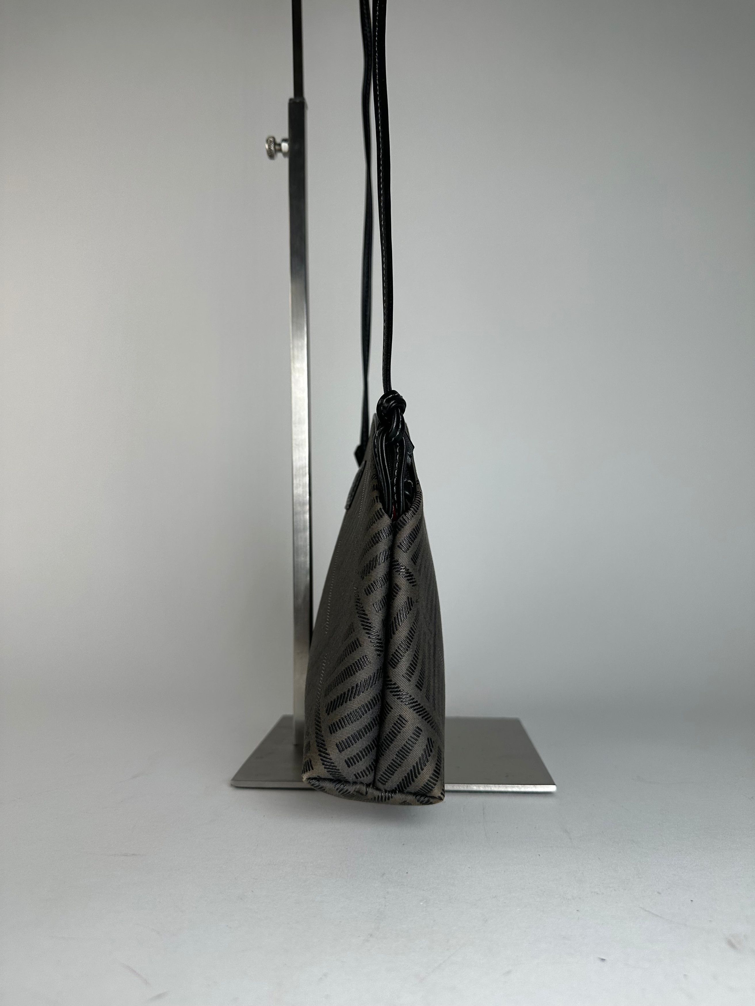 Givenchy Vintage Canvas Shoulder Bag Black Grey Size ONE SIZE - 5 Thumbnail