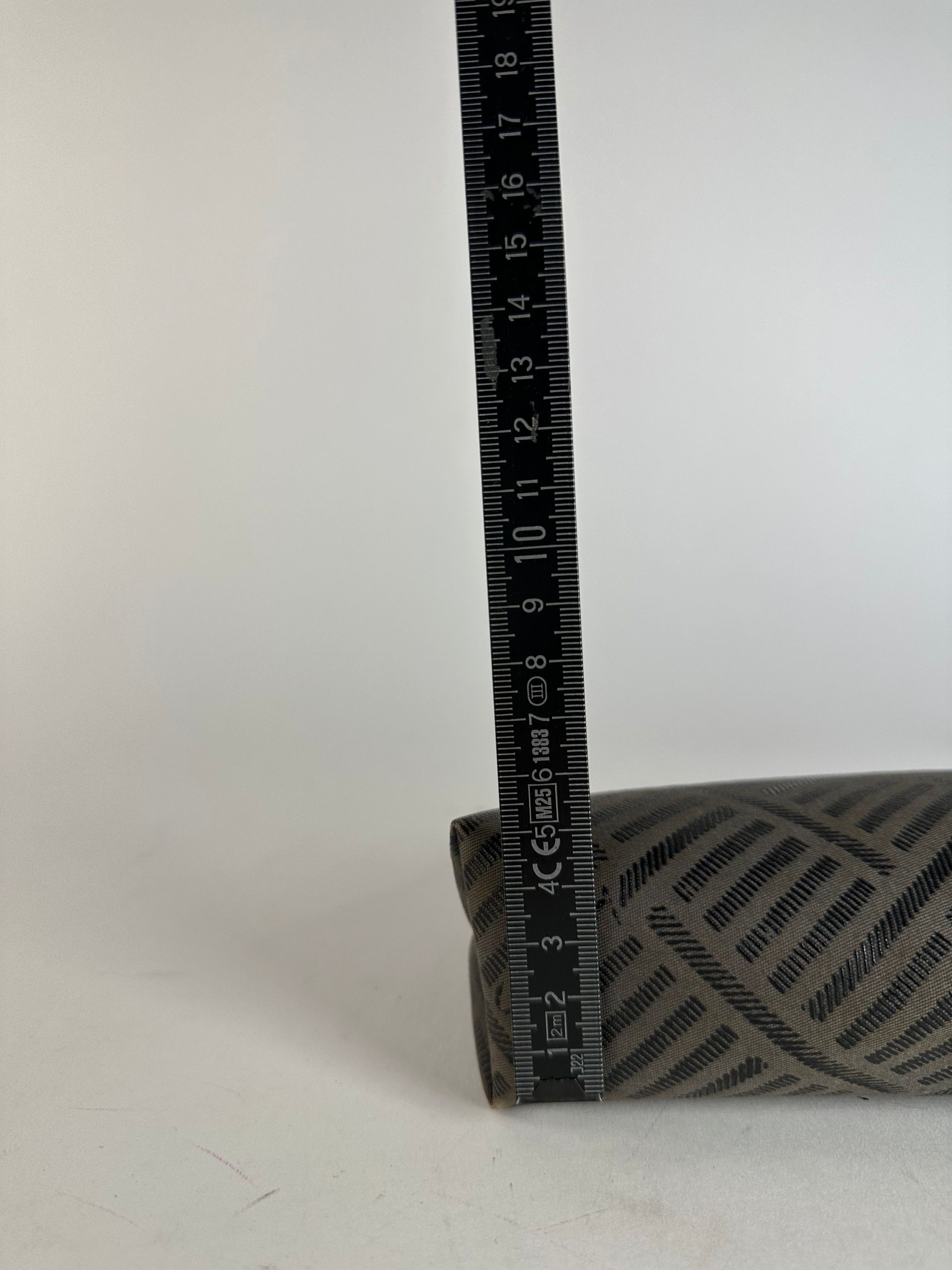 Givenchy Vintage Canvas Shoulder Bag Black Grey Size ONE SIZE - 12 Thumbnail