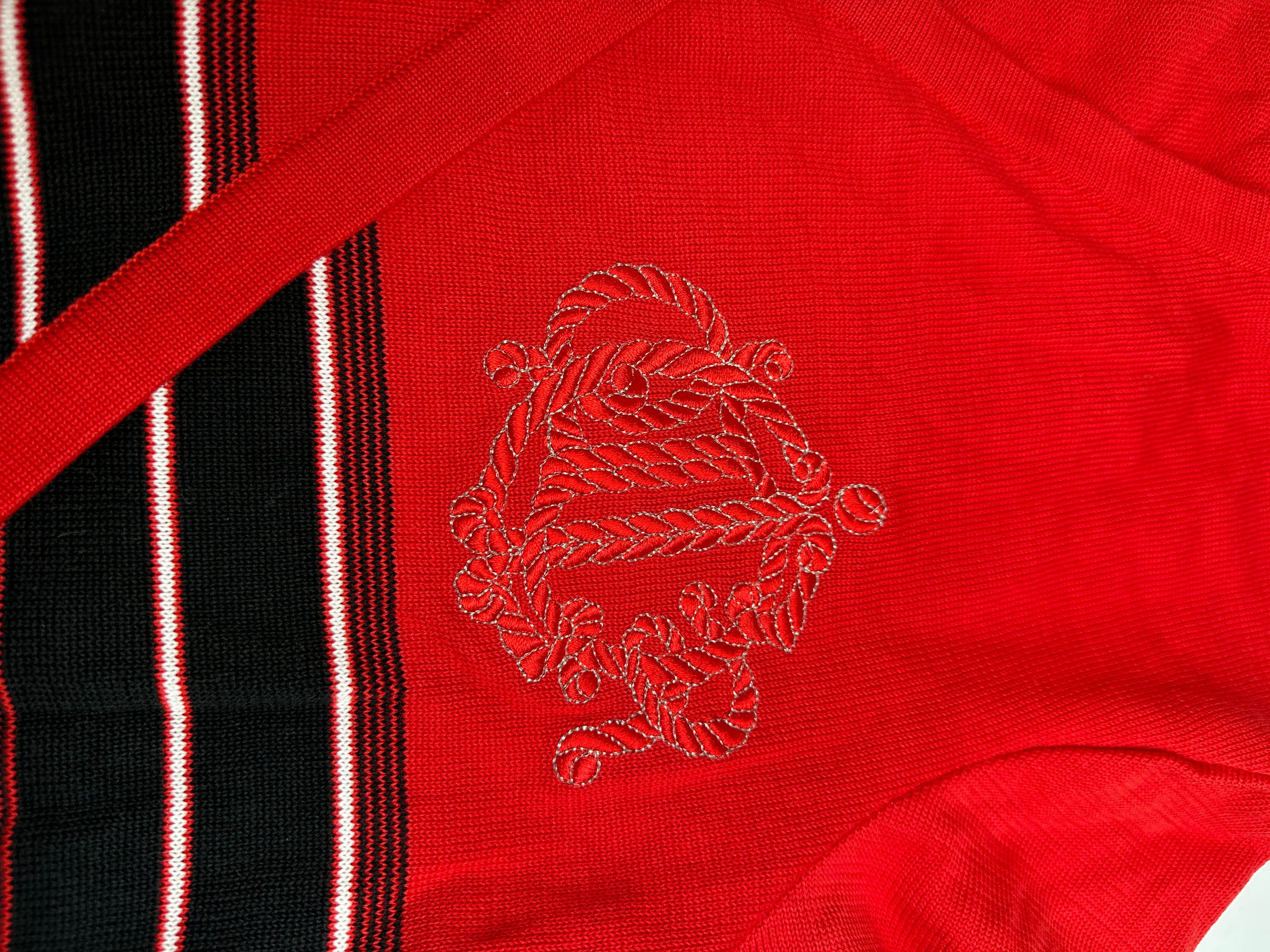 Dior Vintage Striped Top M Red Size M / US 6-8 / IT 42-44 - 9 Thumbnail