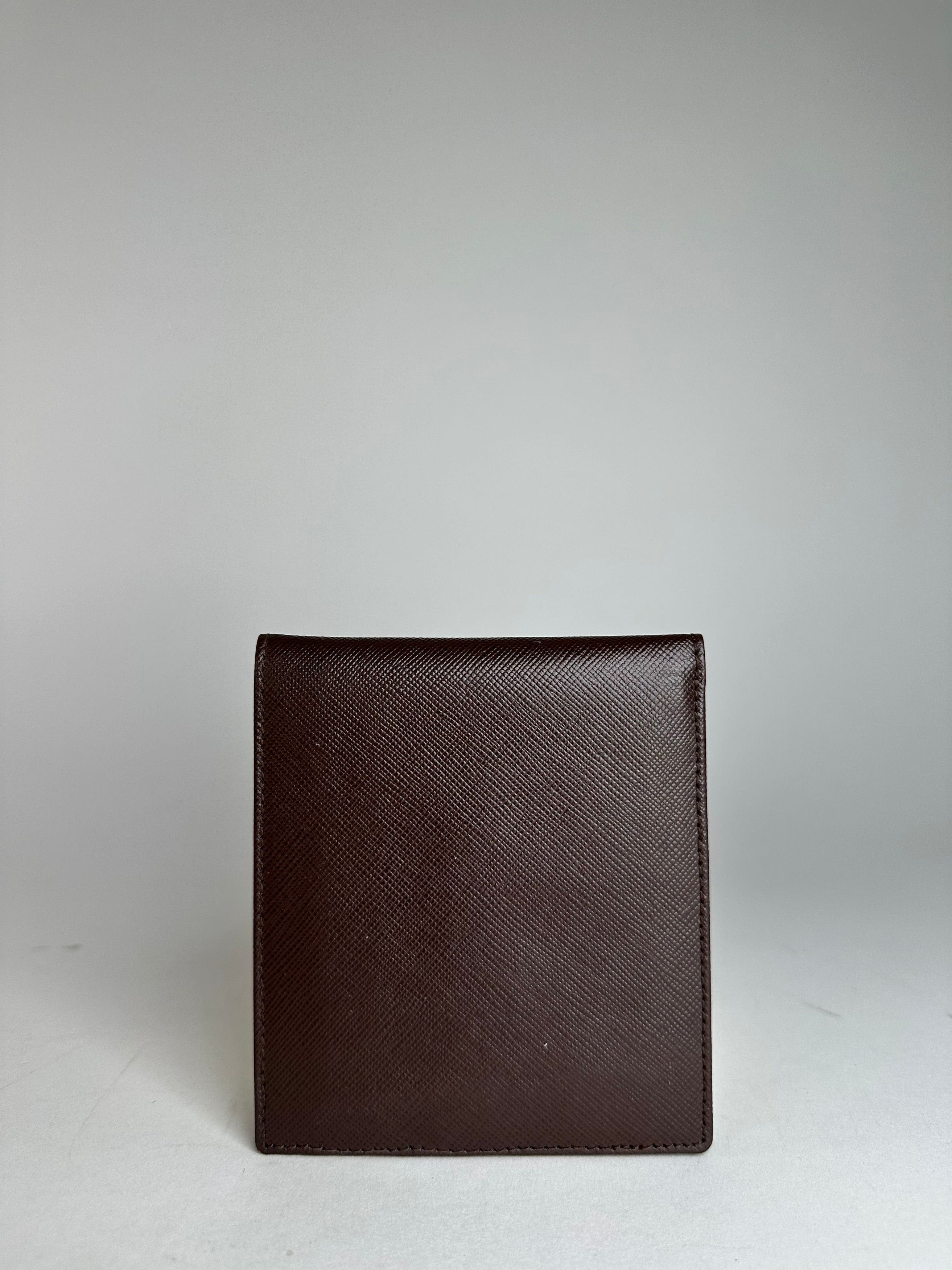 Givenchy Vintage Leather Card Holder Brown Size ONE SIZE - 2 Thumbnail