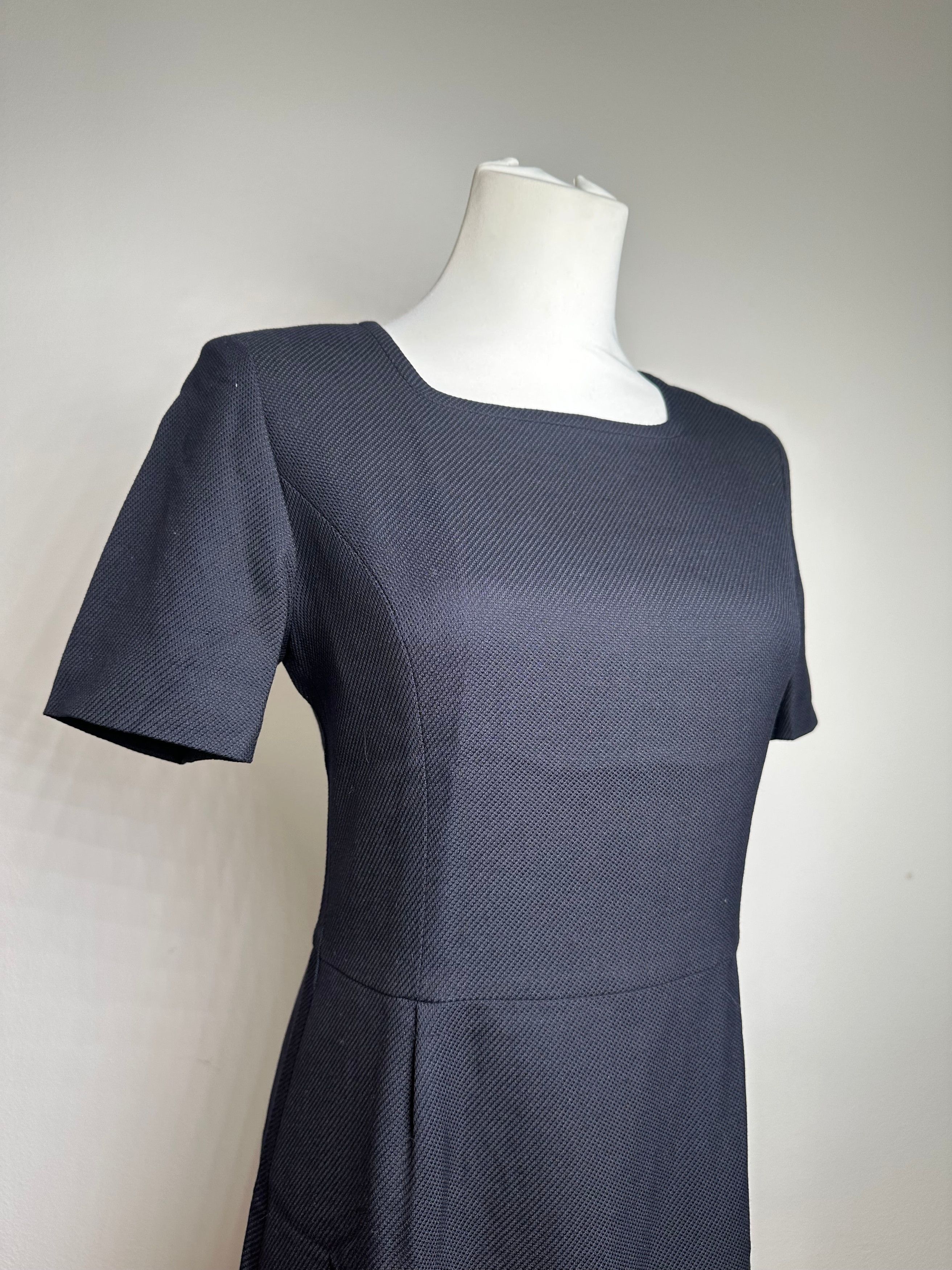 Courreges Vintage Wool Dress Navy M Size S / US 4 / IT 40 - 8 Thumbnail