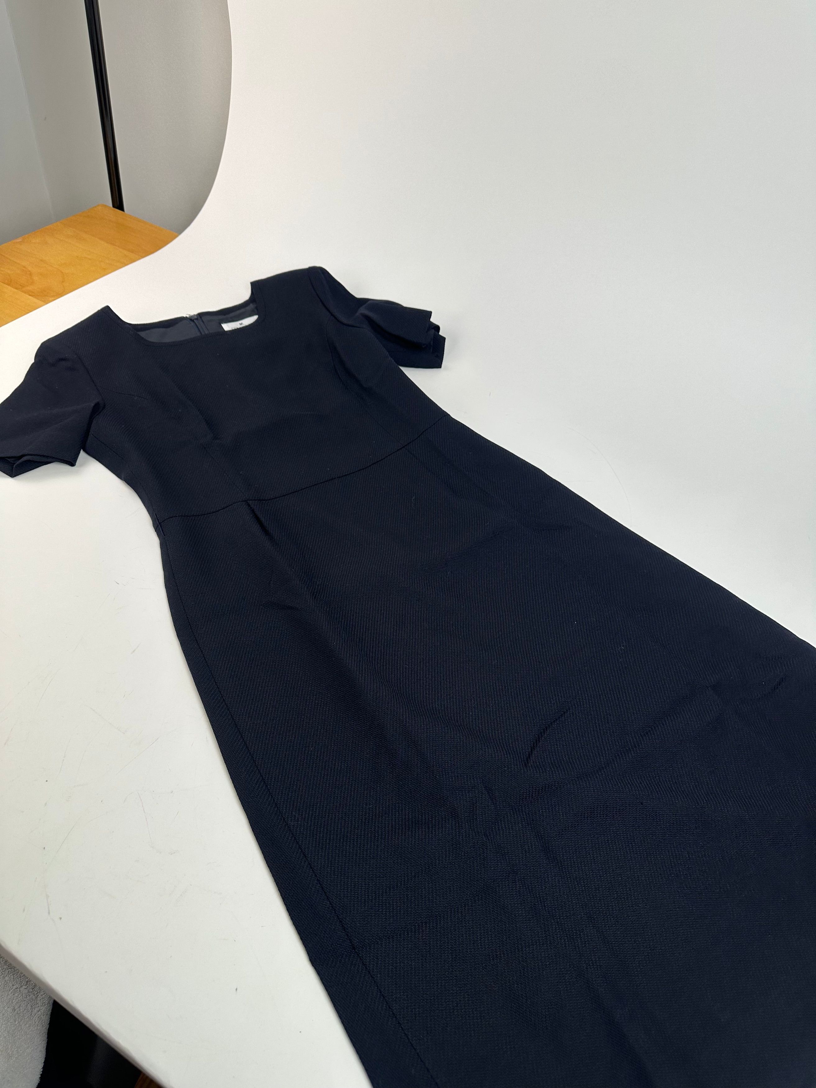 Courreges Vintage Wool Dress Navy M Size S / US 4 / IT 40 - 6 Thumbnail