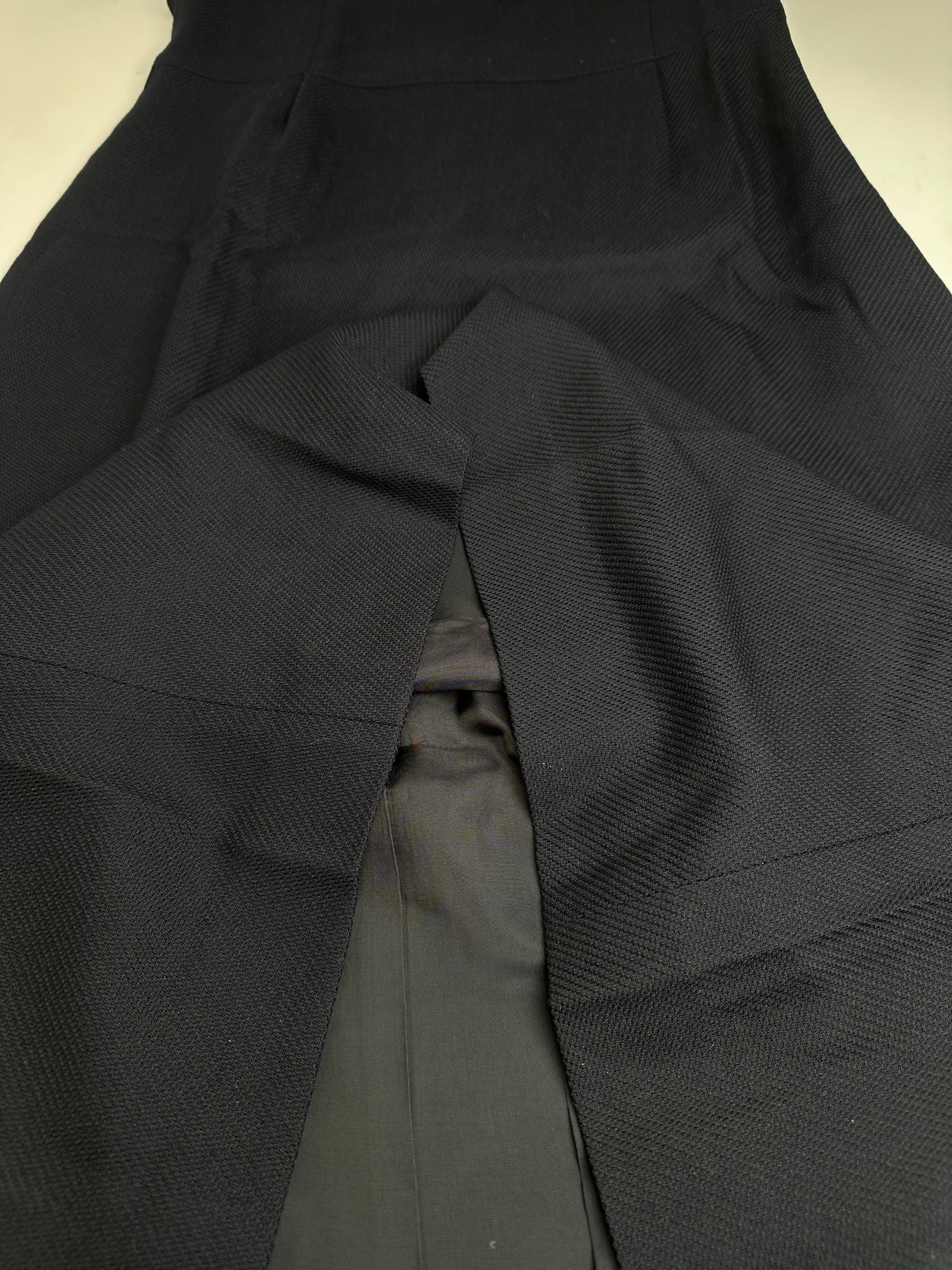 Courreges Vintage Wool Dress Navy M Size S / US 4 / IT 40 - 5 Thumbnail