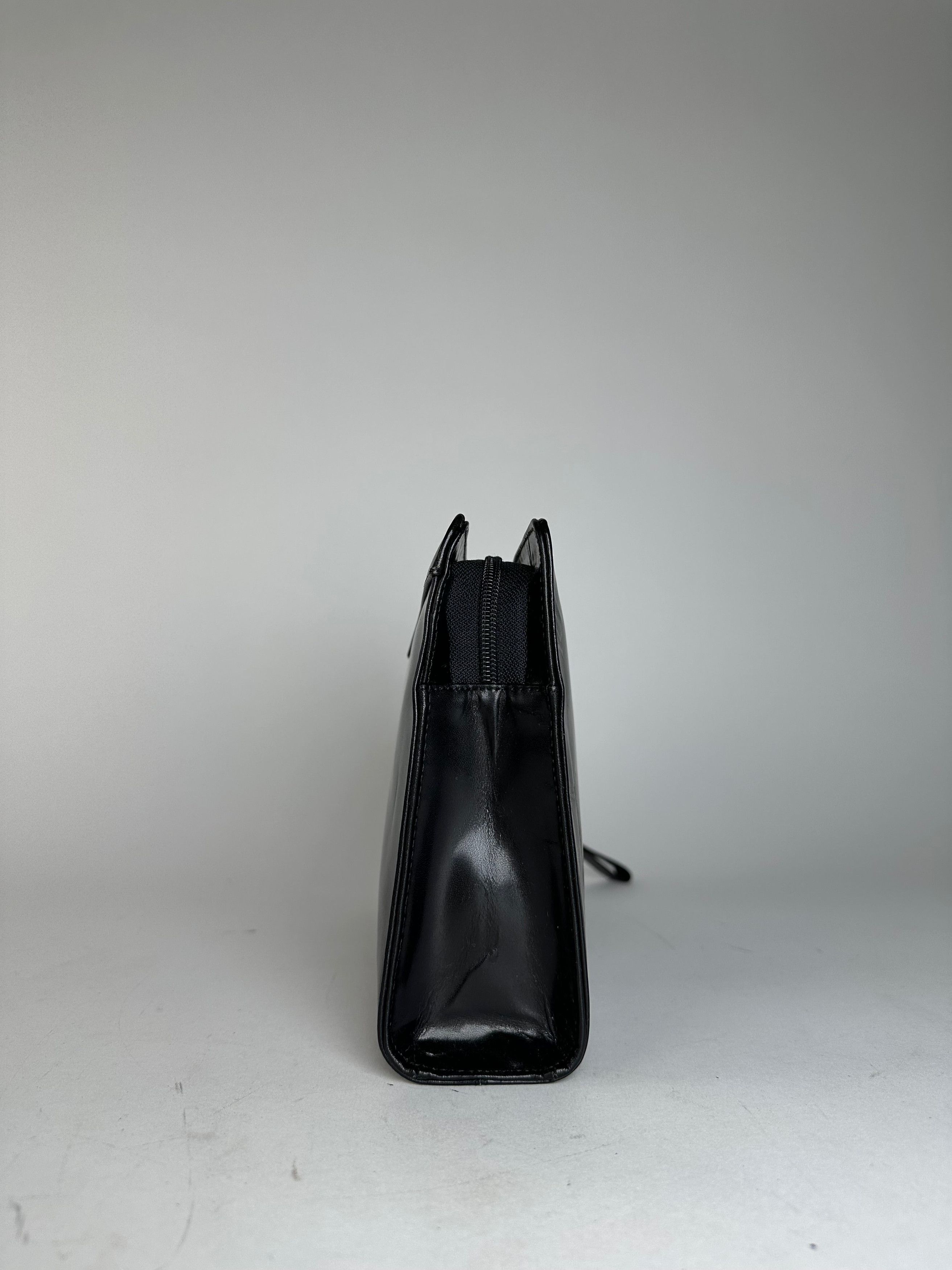 Givenchy Vintage Leather Clutch Black Size ONE SIZE - 5 Thumbnail