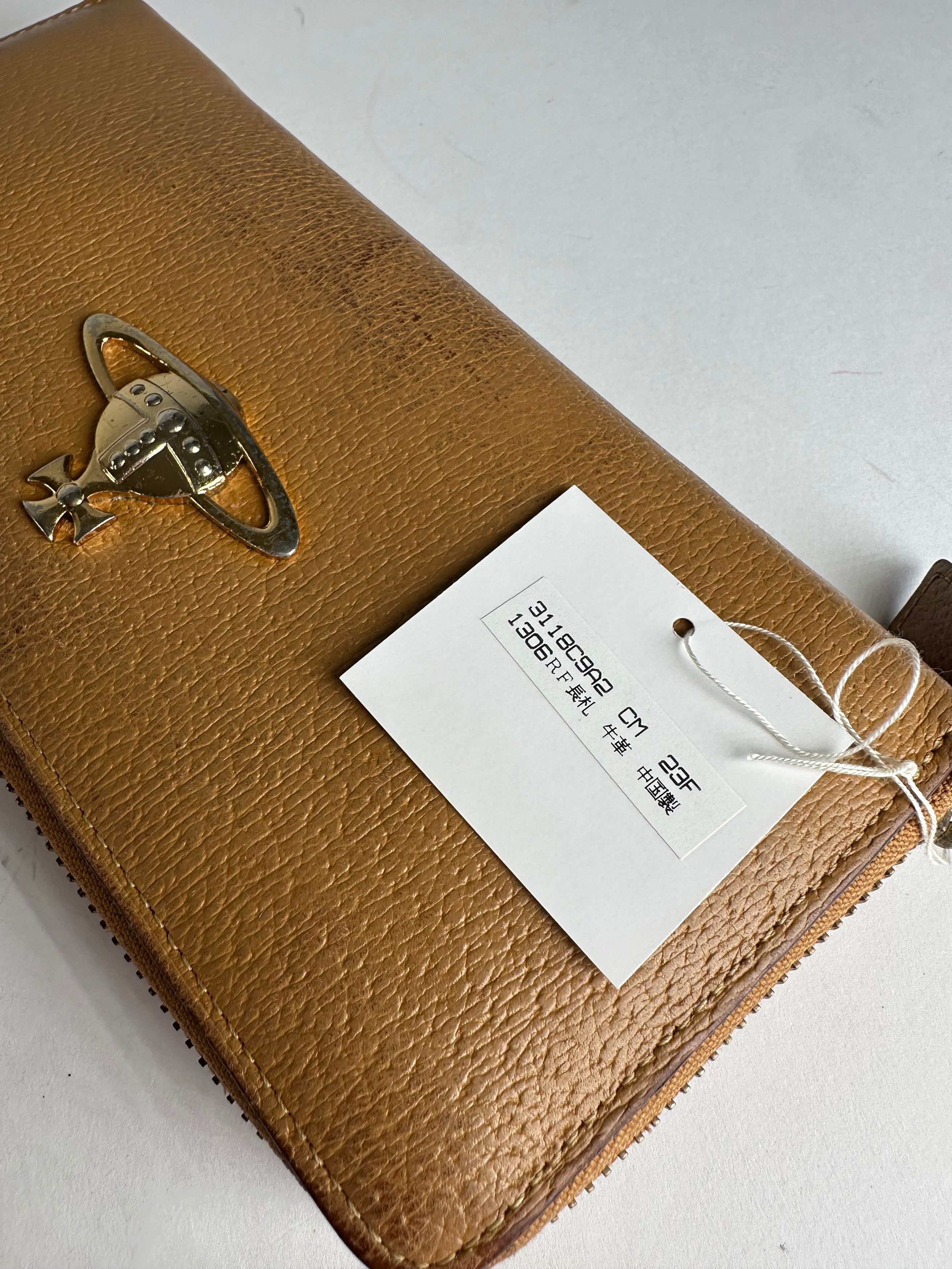 Vivienne Westwood Vintage Leather Wallet Camel Size ONE SIZE - 13 Thumbnail