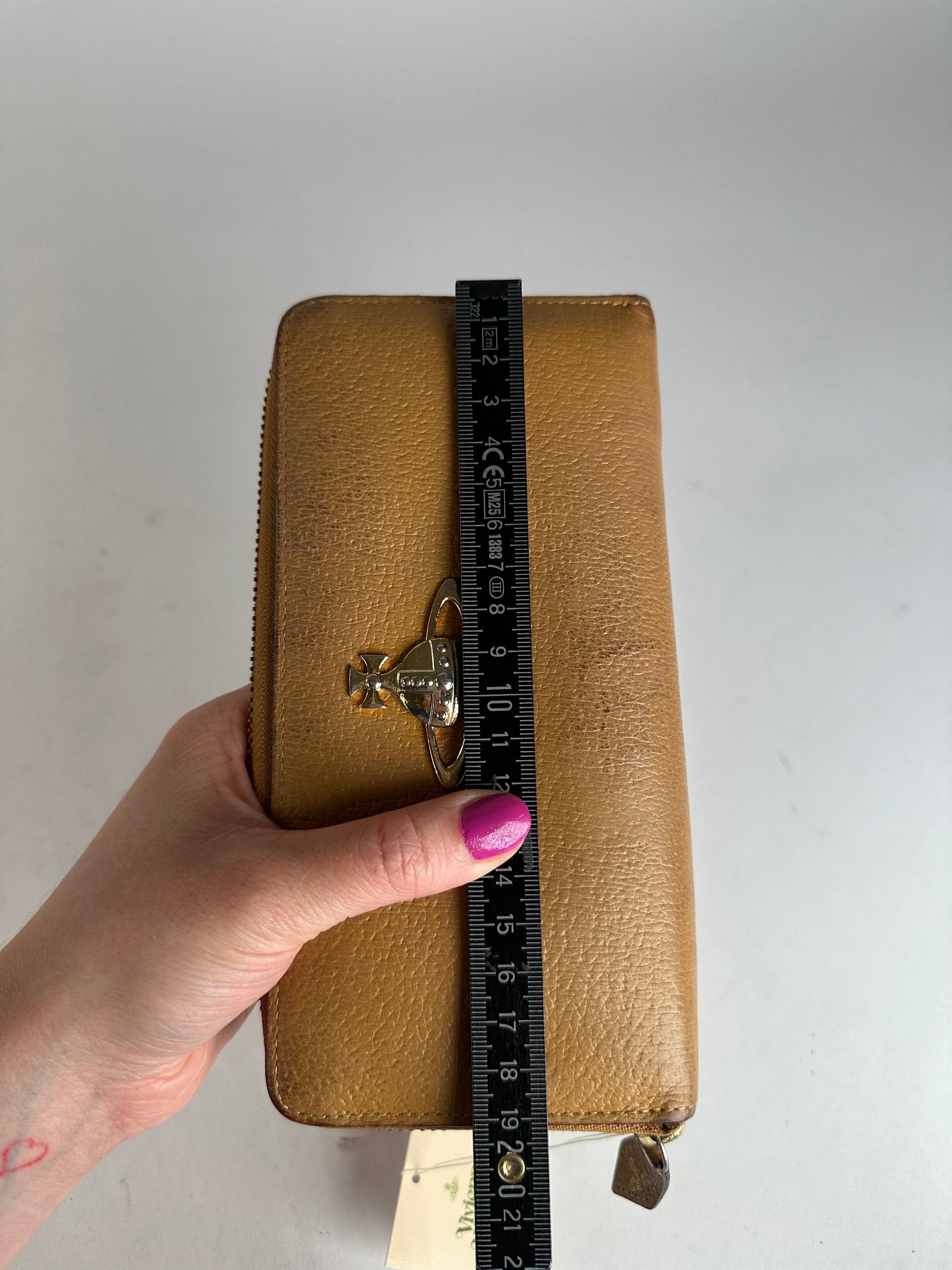 Vivienne Westwood Vintage Leather Wallet Camel Size ONE SIZE - 11 Thumbnail
