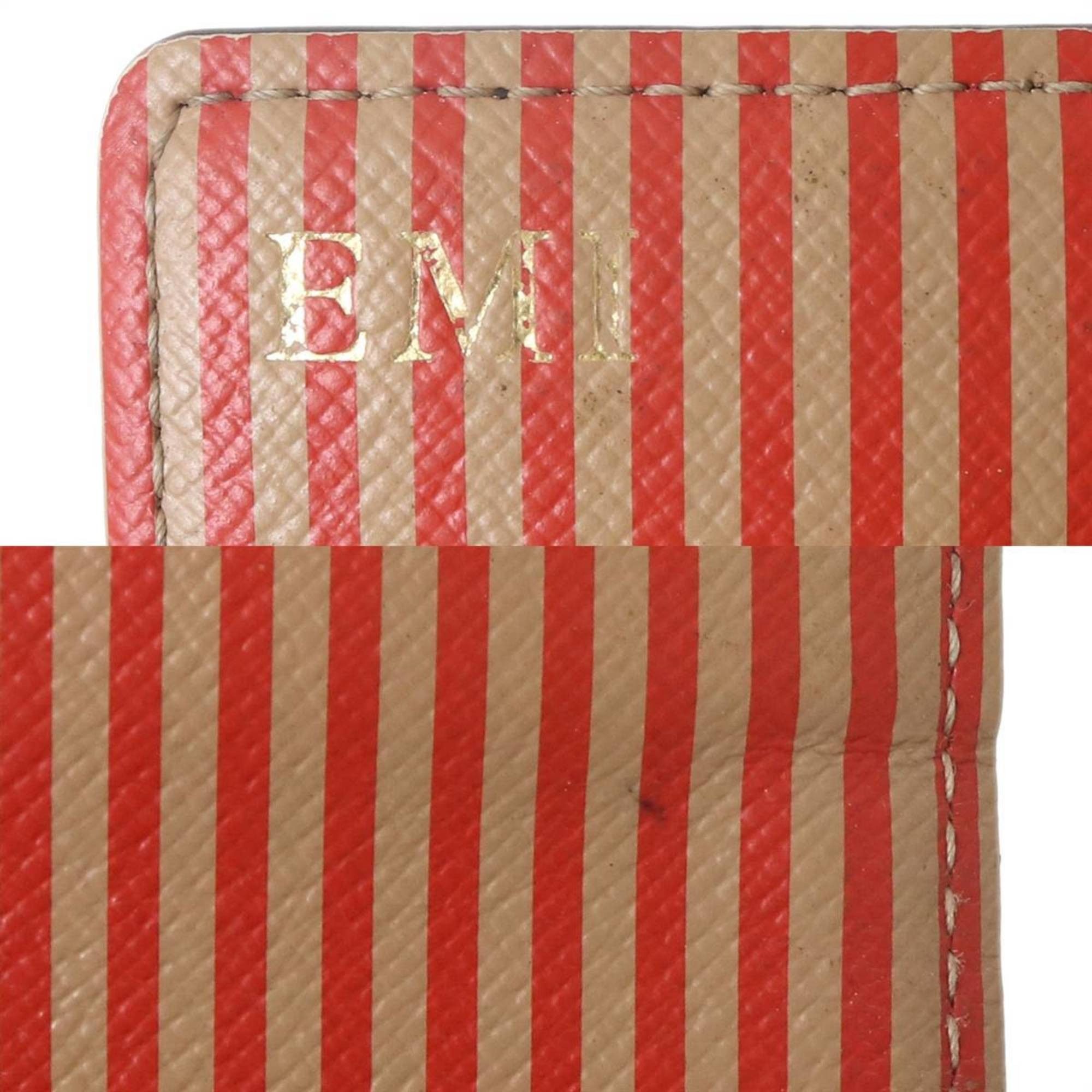 Louis Vuitton LOUIS VUITTON Portefeuille Sarah Trunk Long Wallet, Initials EMI, Monogram Brown, M60415 CA2193 Size ONE SIZE - 9 Thumbnail