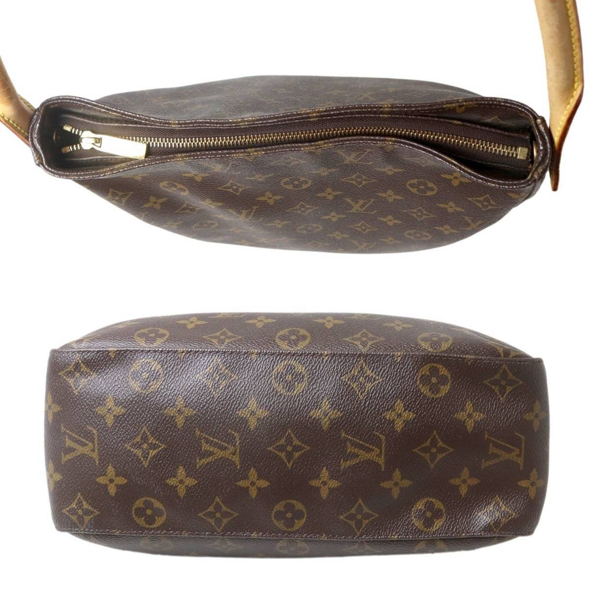 Louis Vuitton LOUIS VUITTON Looping GM Shoulder Bag, Monogram Brown, M51145 DU0022 Size ONE SIZE - 5 Thumbnail