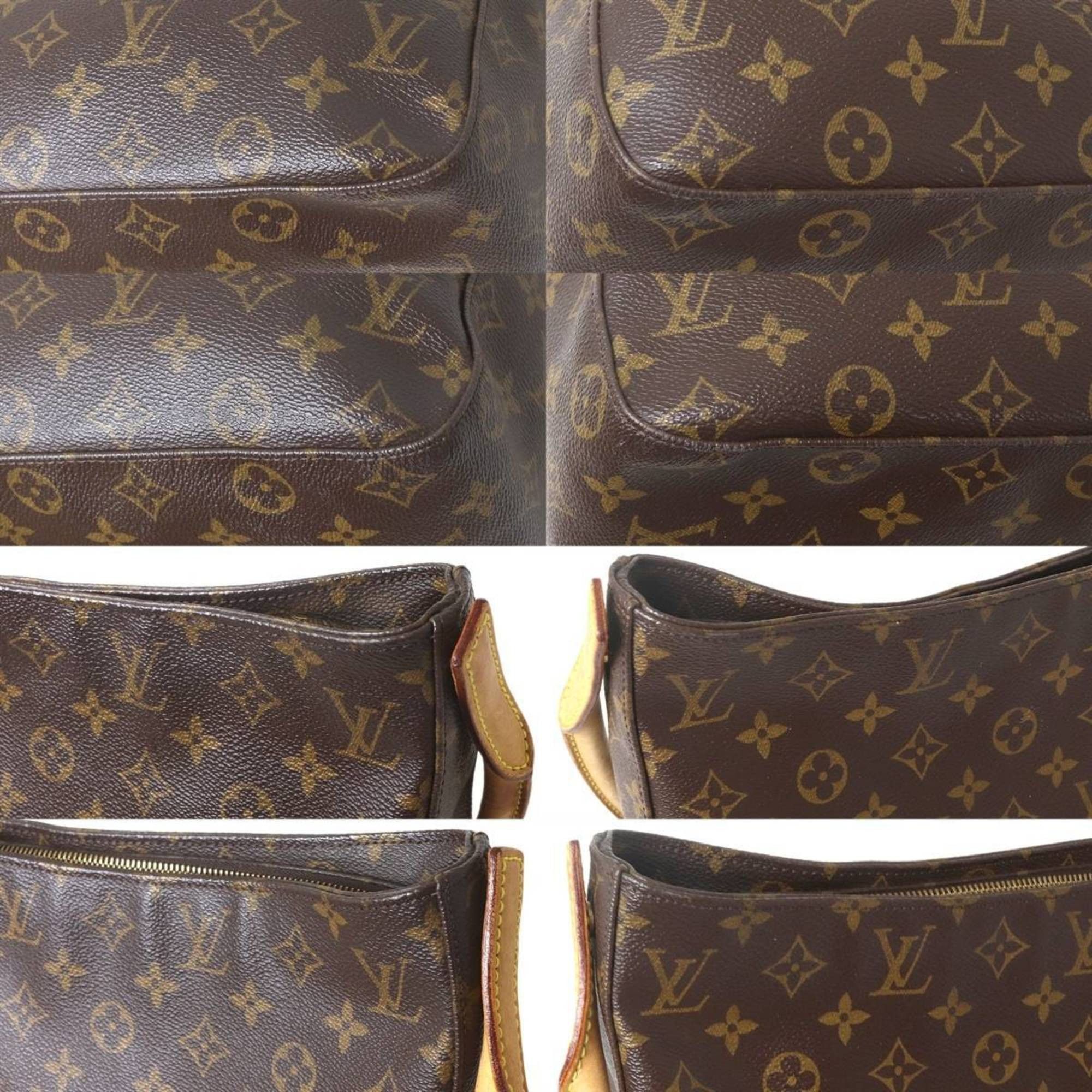 Louis Vuitton LOUIS VUITTON Looping GM Shoulder Bag, Monogram Brown, M51145 DU0022 Size ONE SIZE - 6 Thumbnail