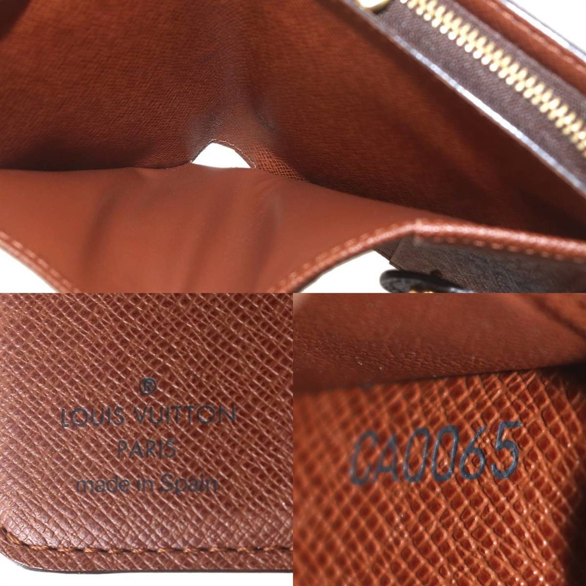 Louis Vuitton Louis Vuitton Compact Zip Bi-fold Wallet Monogram M61667 CA0065 Size ONE SIZE - 8 Thumbnail