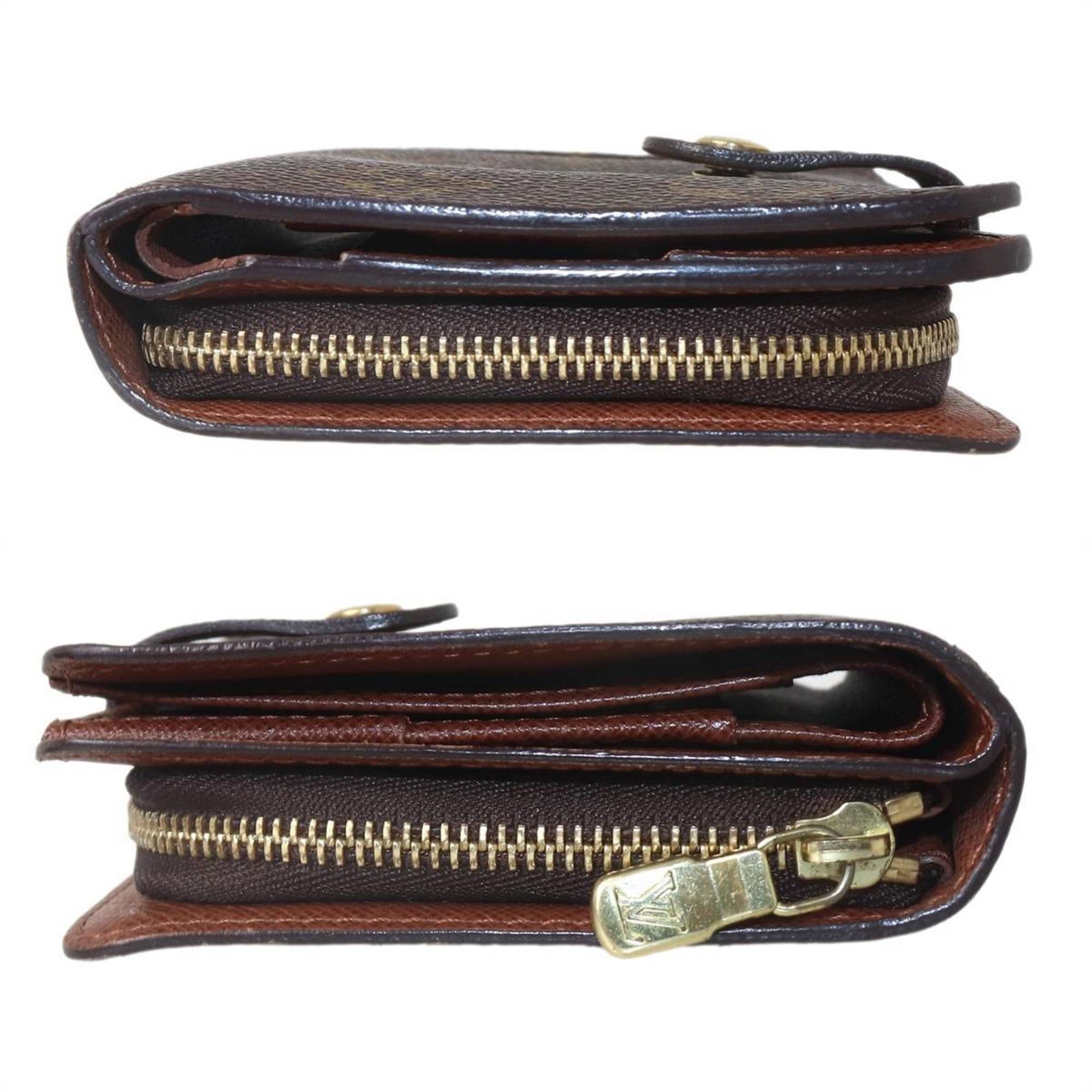 Louis Vuitton Louis Vuitton Compact Zip Bi-fold Wallet Monogram M61667 CA0065 Size ONE SIZE - 4 Thumbnail