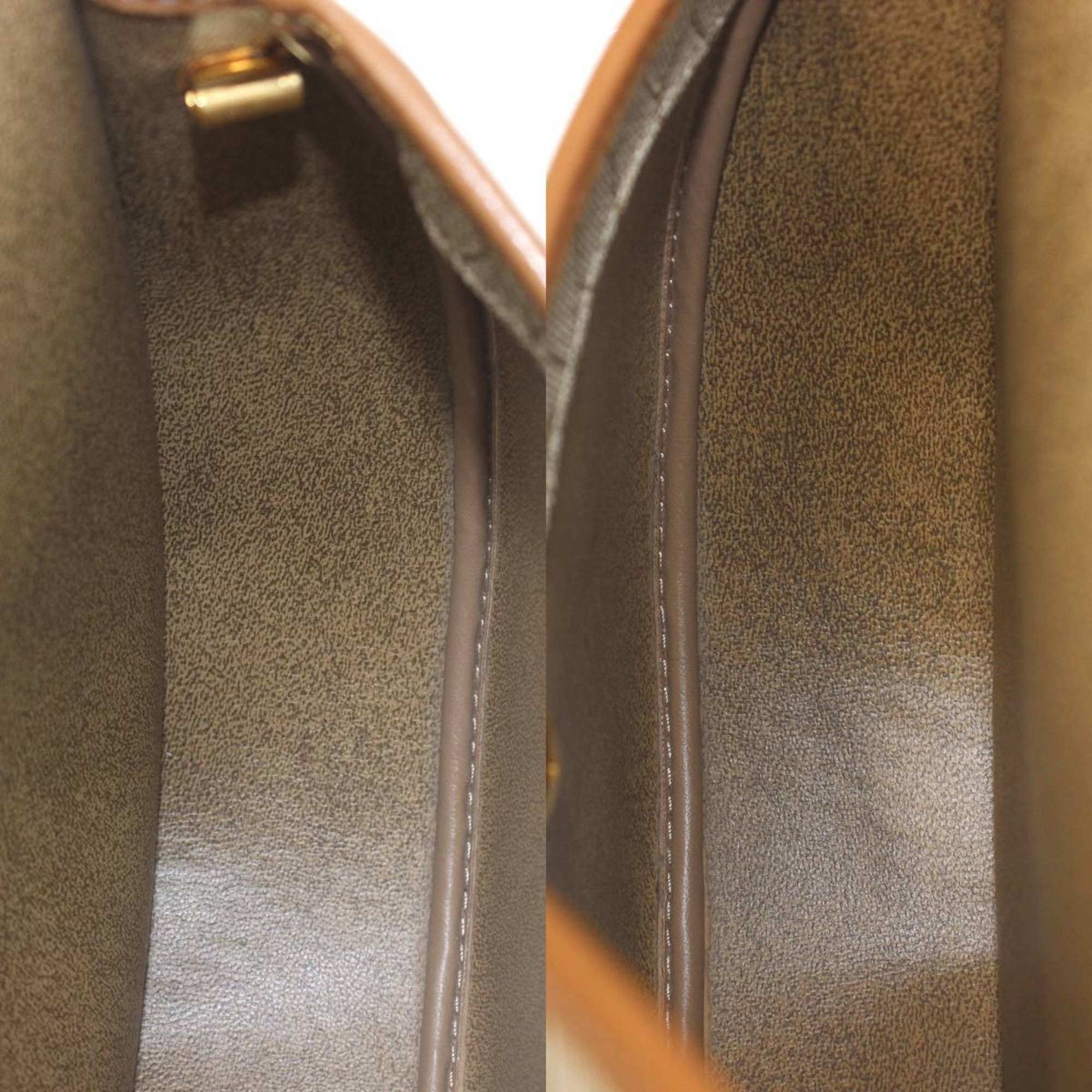 Dior Christian Dior shoulder bag, PVC and leather, beige. Size ONE SIZE - 9 Thumbnail