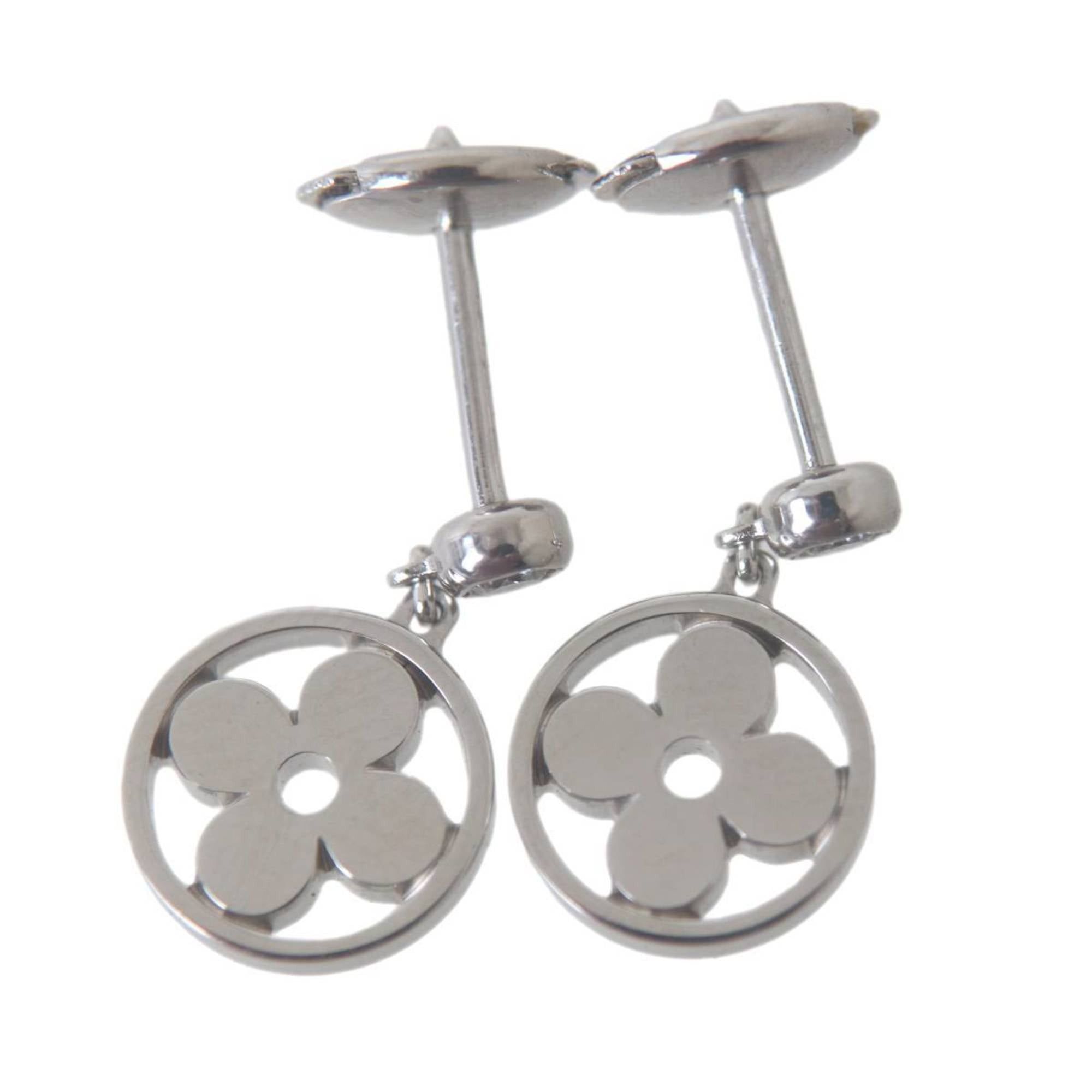 Louis Vuitton LOUIS VUITTON Monogram Idylle Diamond Earrings Q96167 Size ONE SIZE - 7 Thumbnail