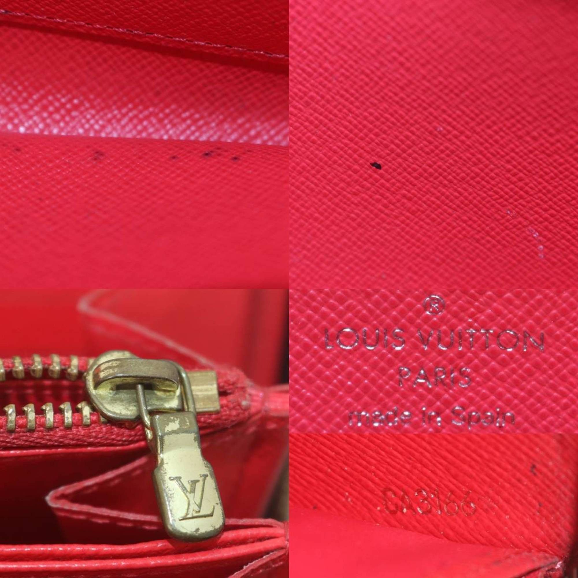 Louis Vuitton LOUIS VUITTON Zippy Wallet Atlantic Cruise Monogram Brown N41665 CA3166 Size ONE SIZE - 10 Thumbnail