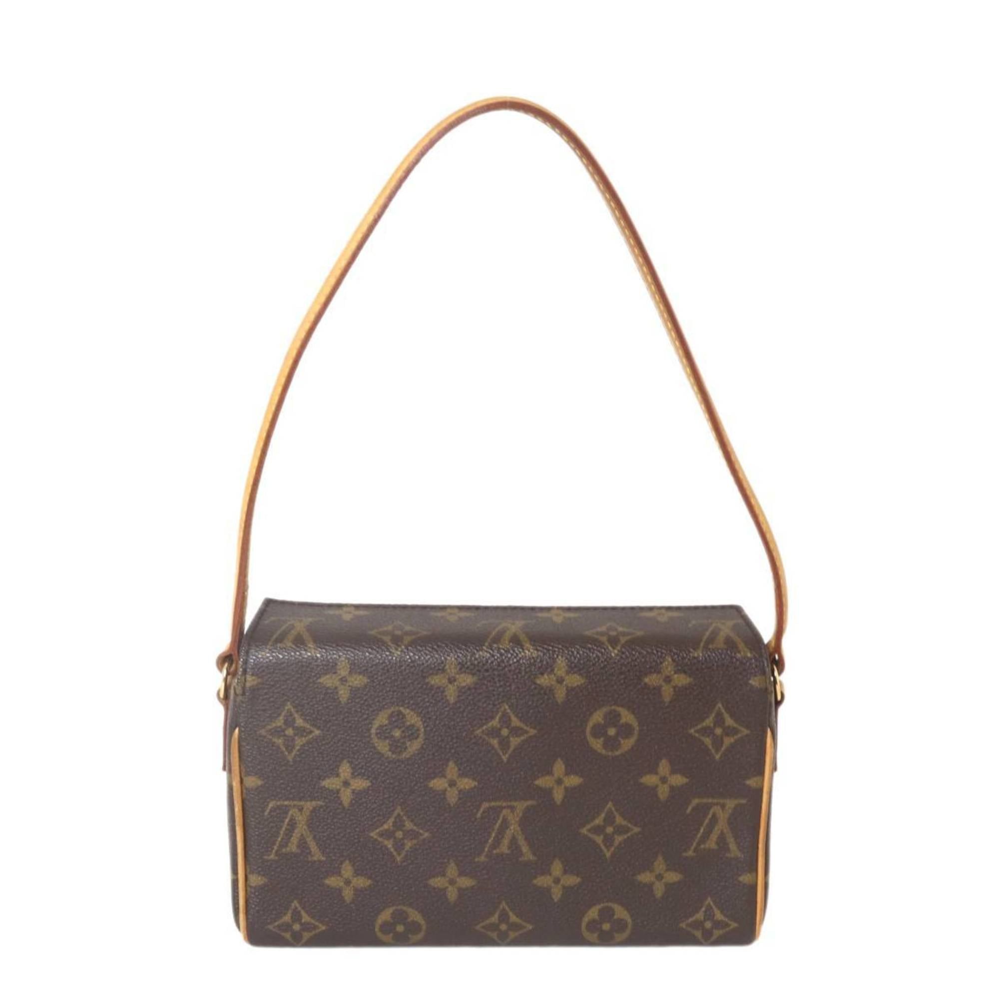 Louis Vuitton Louis Vuitton Recital Handbag Monogram Brown M51900 MI0044 Size ONE SIZE - 3 Thumbnail