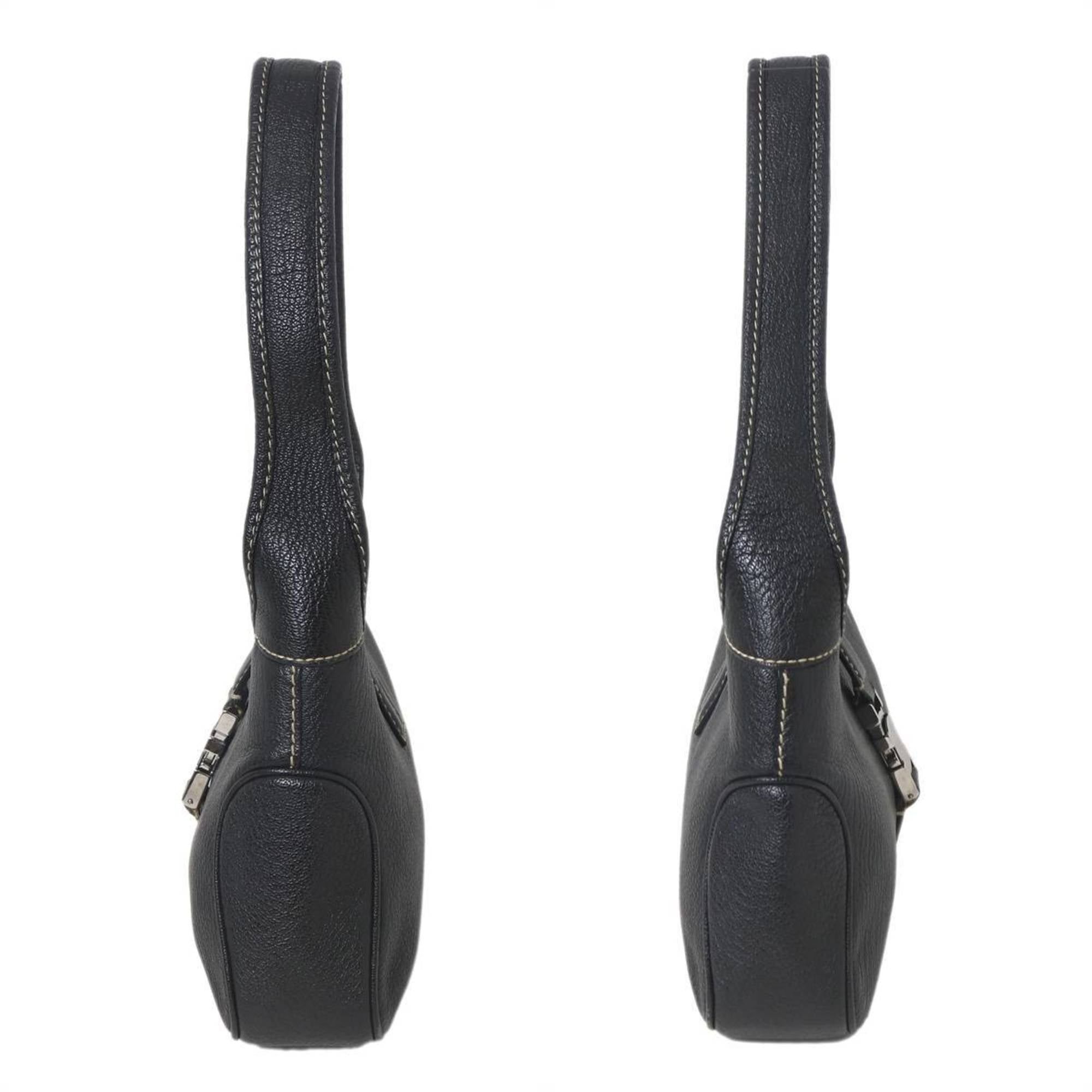 Salvatore Ferragamo Salvatore Ferragamo Ferragamo shoulder bag, leather, black, BA 21 0734 Size ONE SIZE - 4 Thumbnail