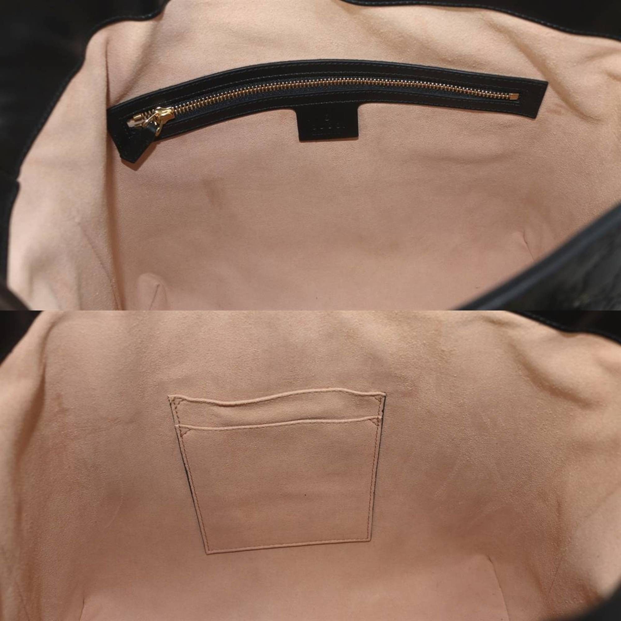 Gucci Gucci Handbag Shoulder Bag Guccissima Black 428226 Size ONE SIZE - 9 Thumbnail