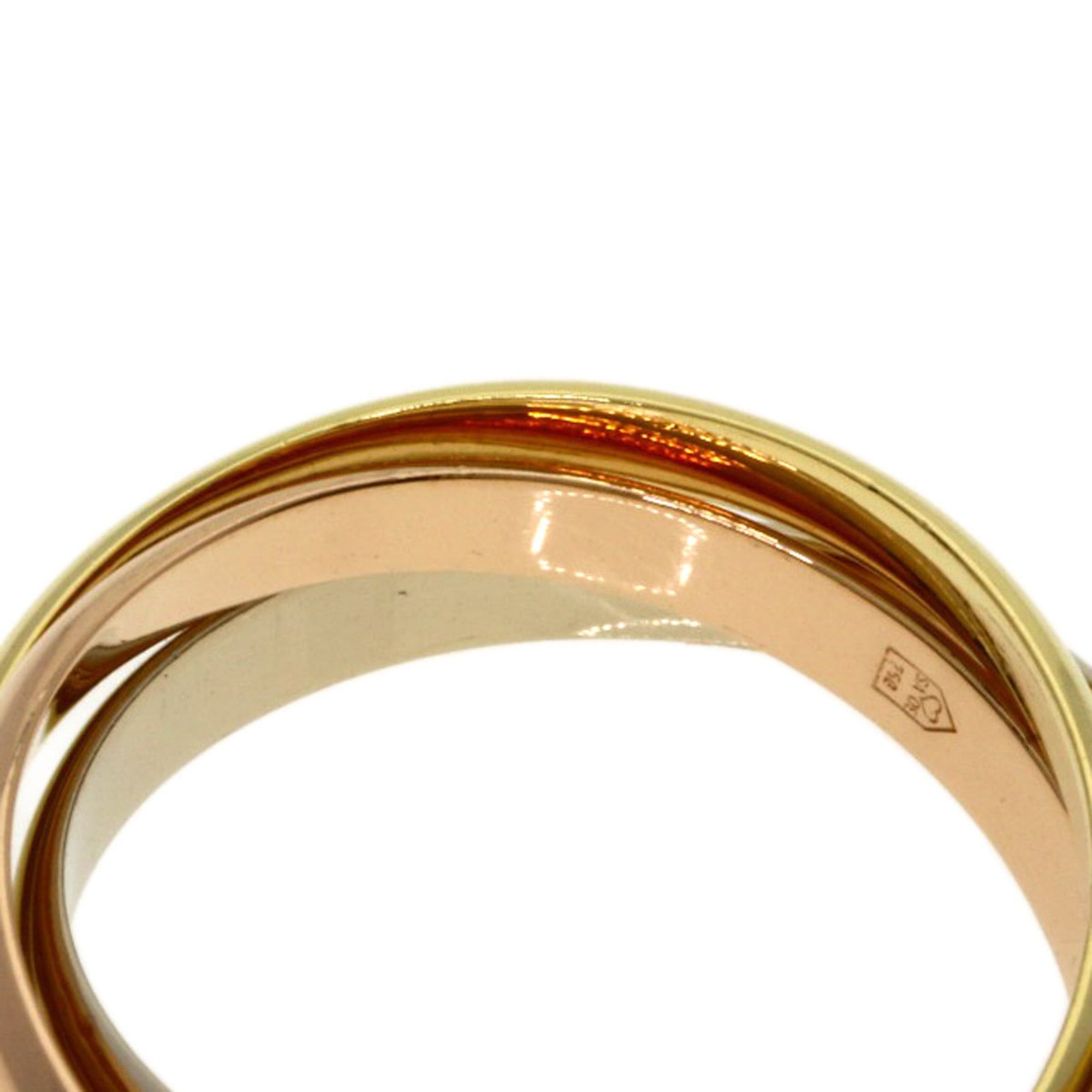 Cartier Cartier Trinity SM #50 Ring - 18K Yellow Gold/18K White Pink Gold Women's CARTIER Size ONE SIZE - 7 Thumbnail