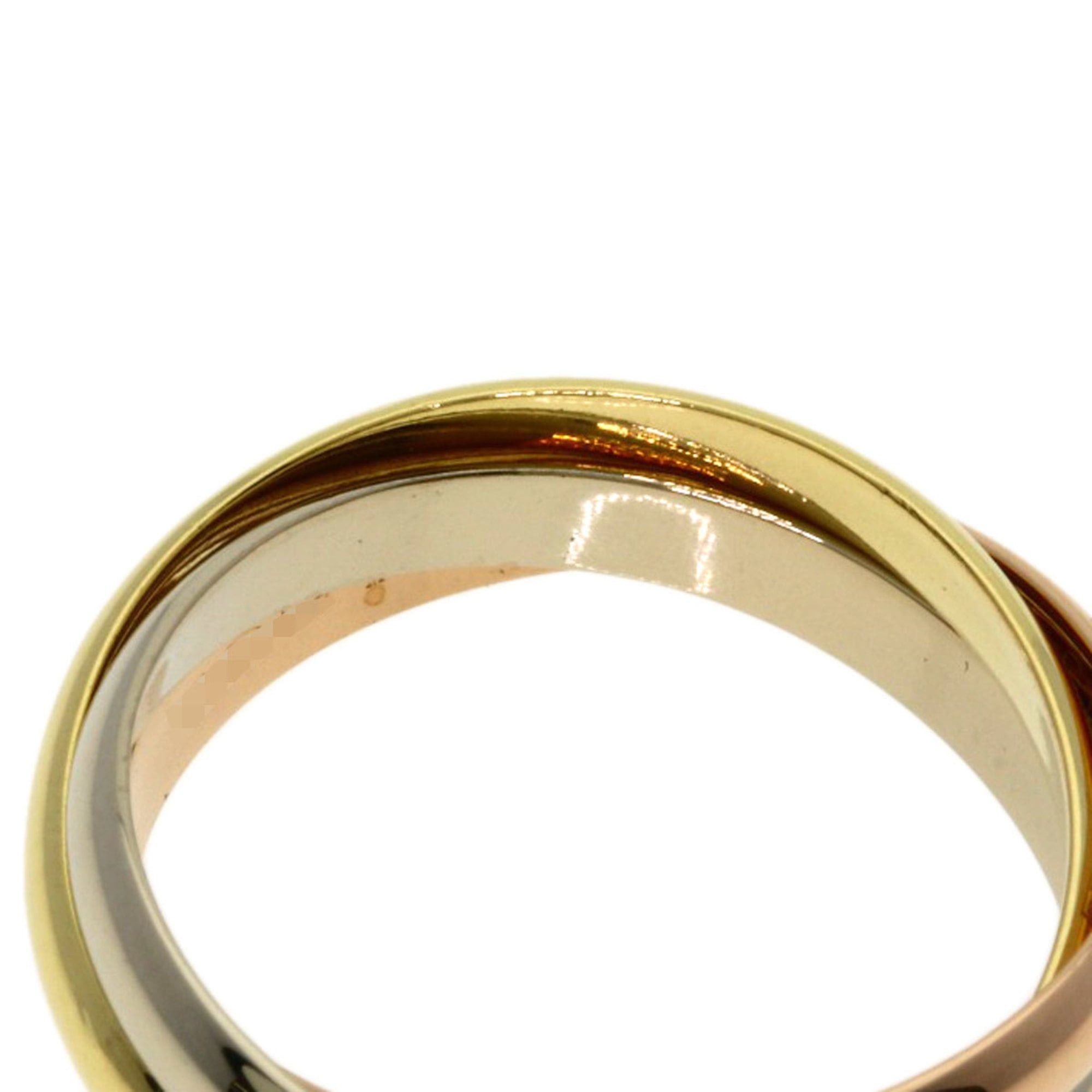 Cartier Cartier Trinity SM #50 Ring - 18K Yellow Gold/18K White Pink Gold Women's CARTIER Size ONE SIZE - 6 Thumbnail