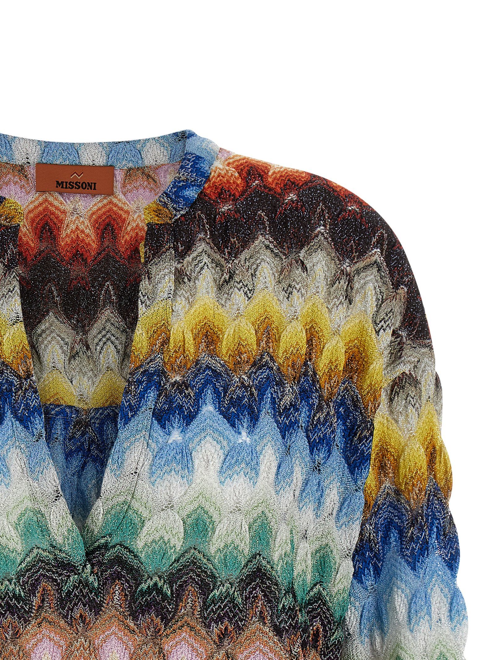 Missoni Knitted Blouse Size M / US 6-8 / IT 42-44 - 3 Thumbnail