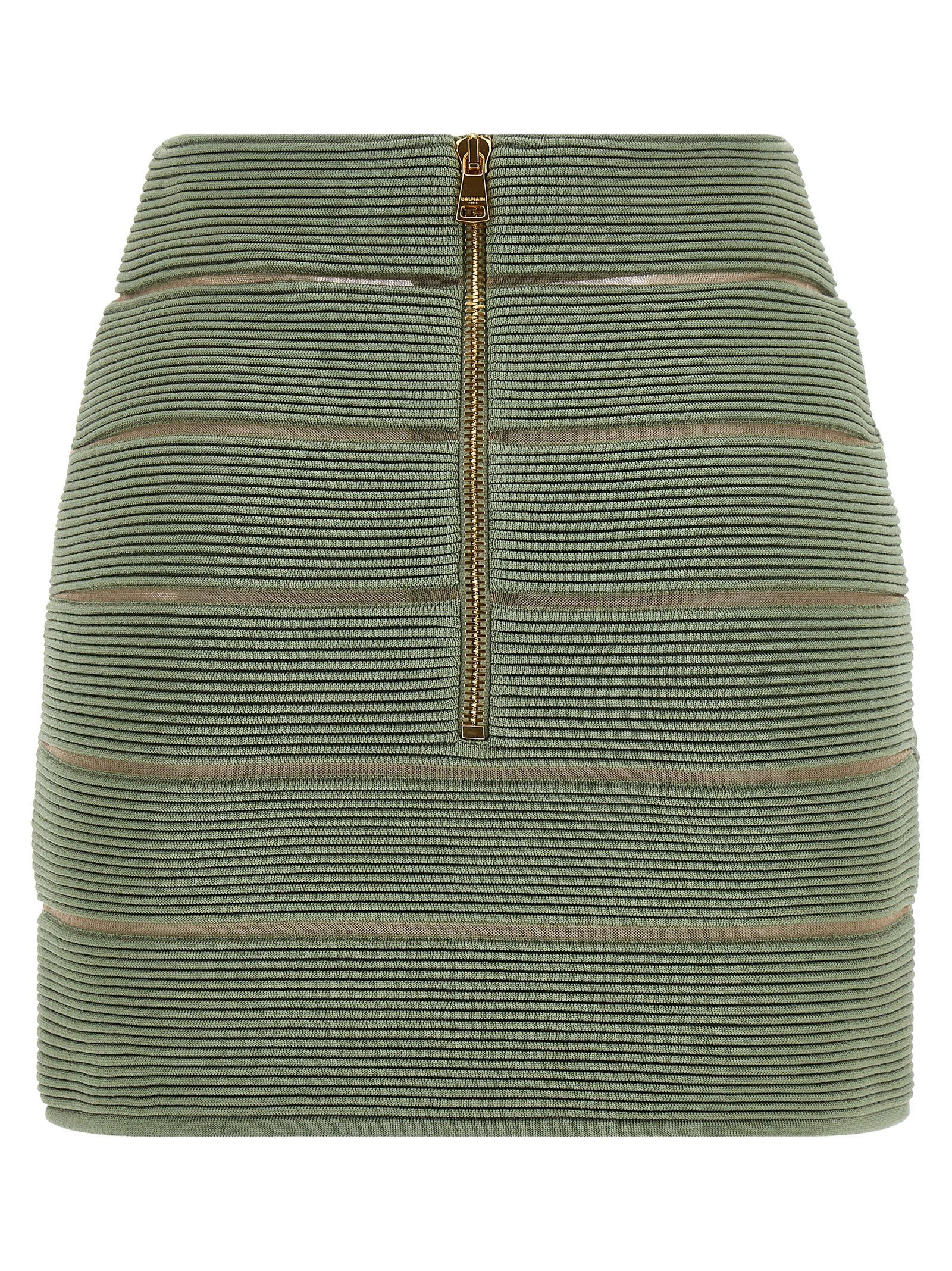 Balmain V-Shaped Waist Skirt Size 26" / US 2 / IT 38 - 2 Thumbnail