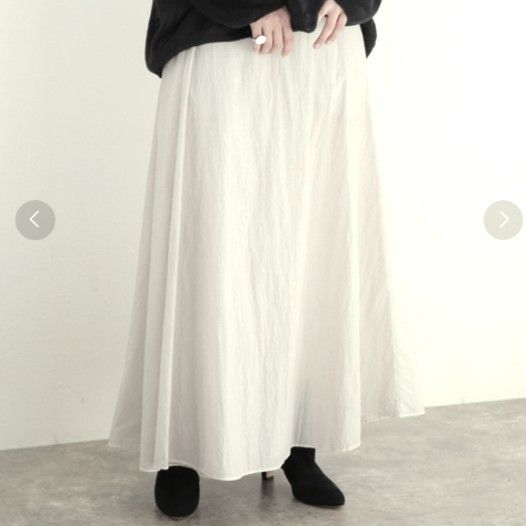 Other Other ATON HAND DYE NYLON Skirt Textile Skirts SKAGNW0701 DUTY FREE for USA Size ONE SIZE - 3 Thumbnail