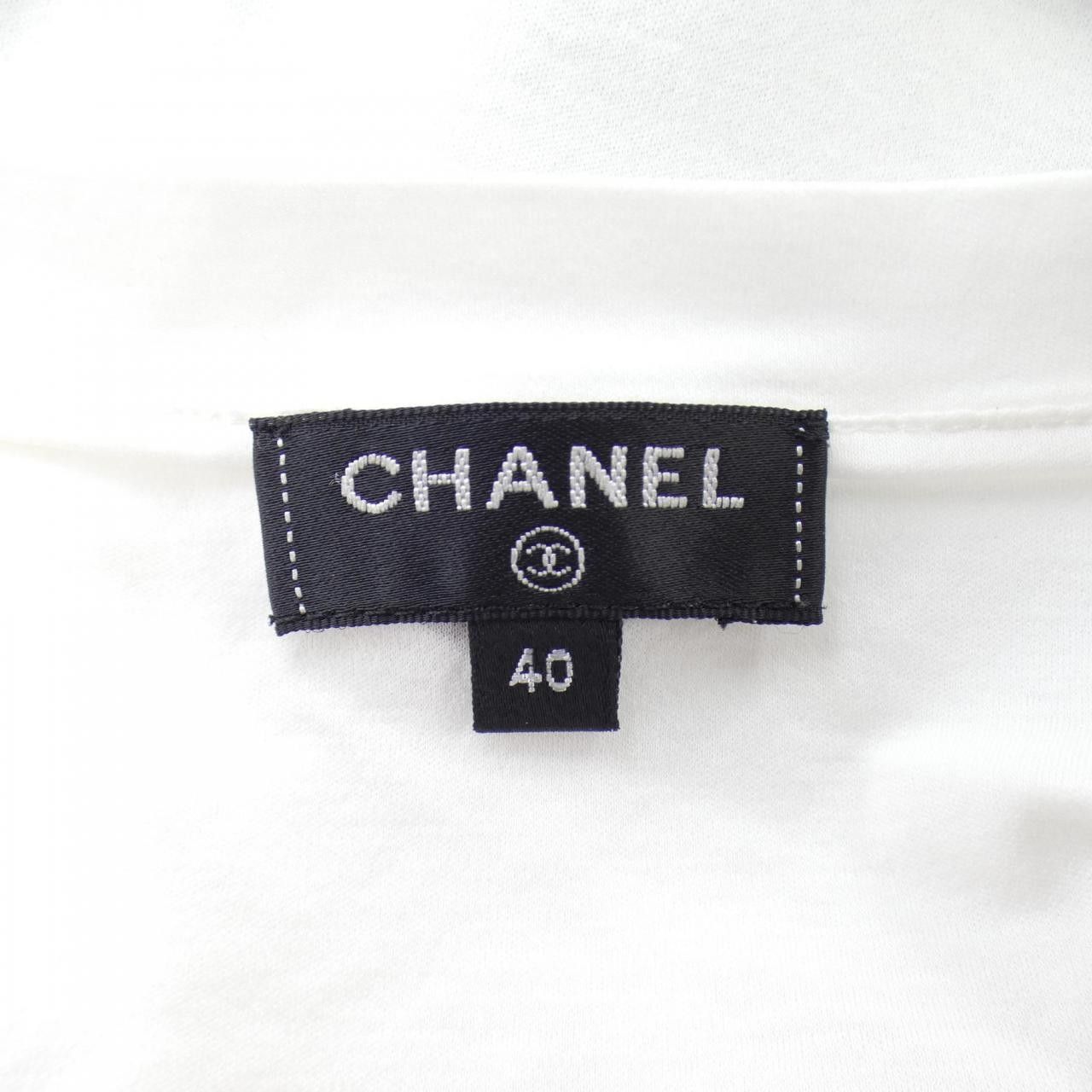 Chanel Chanel Chanel Top Textile Tops P57406K07538 DUTY FREE for USA Size ONE SIZE - 4 Thumbnail