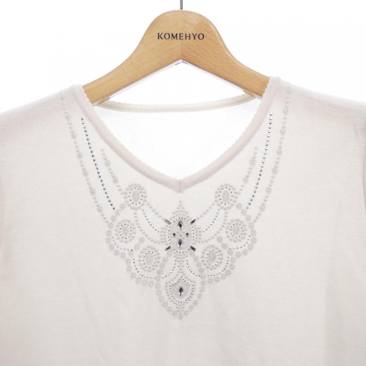 Other Other Rochas Knit Top Textile Tops DUTY FREE for USA Size ONE SIZE - 4 Thumbnail