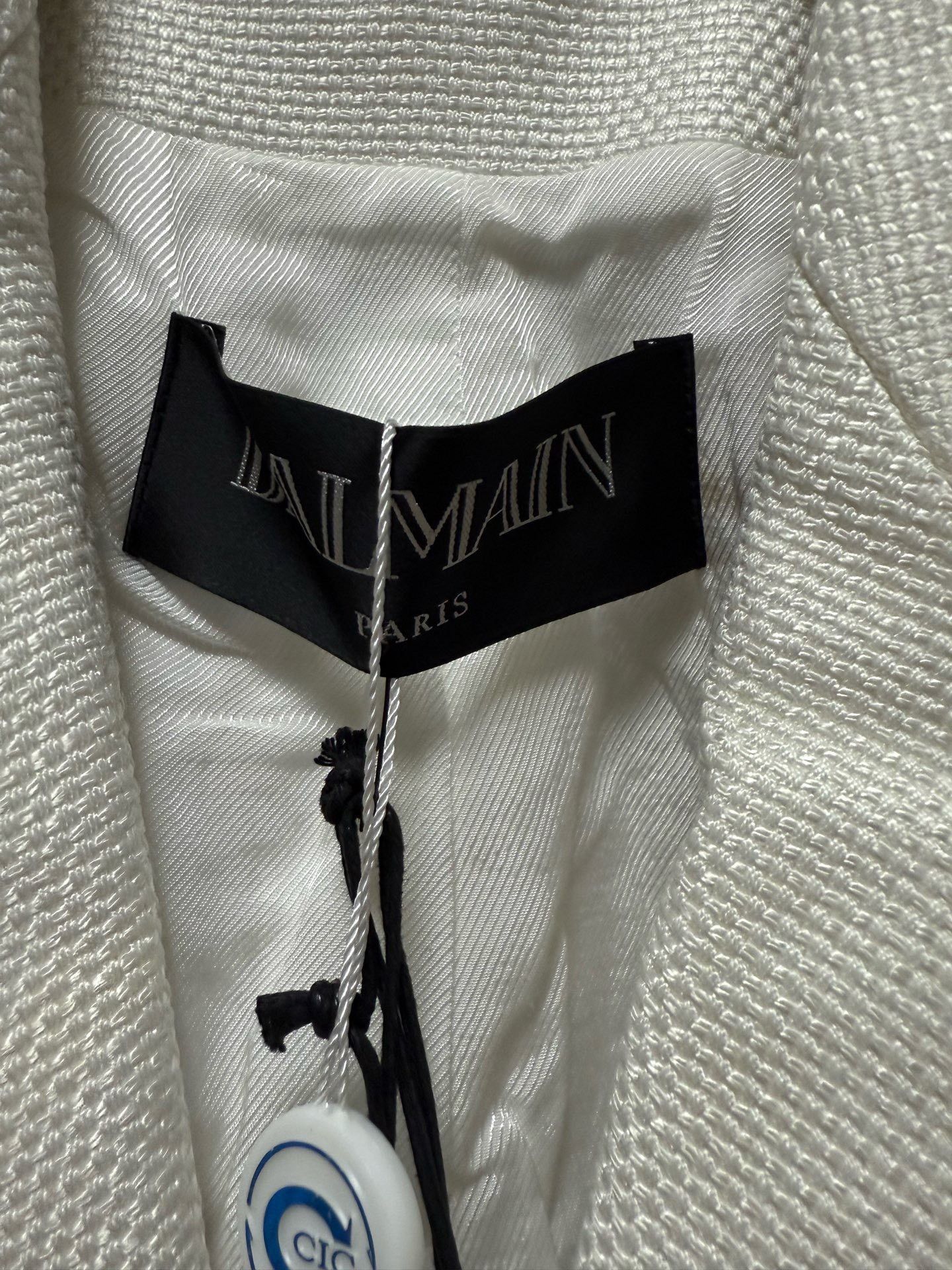 Balmain Balmain Classic White Double-Breasted Blazer Size S / US 4 / IT 40 - 3 Thumbnail