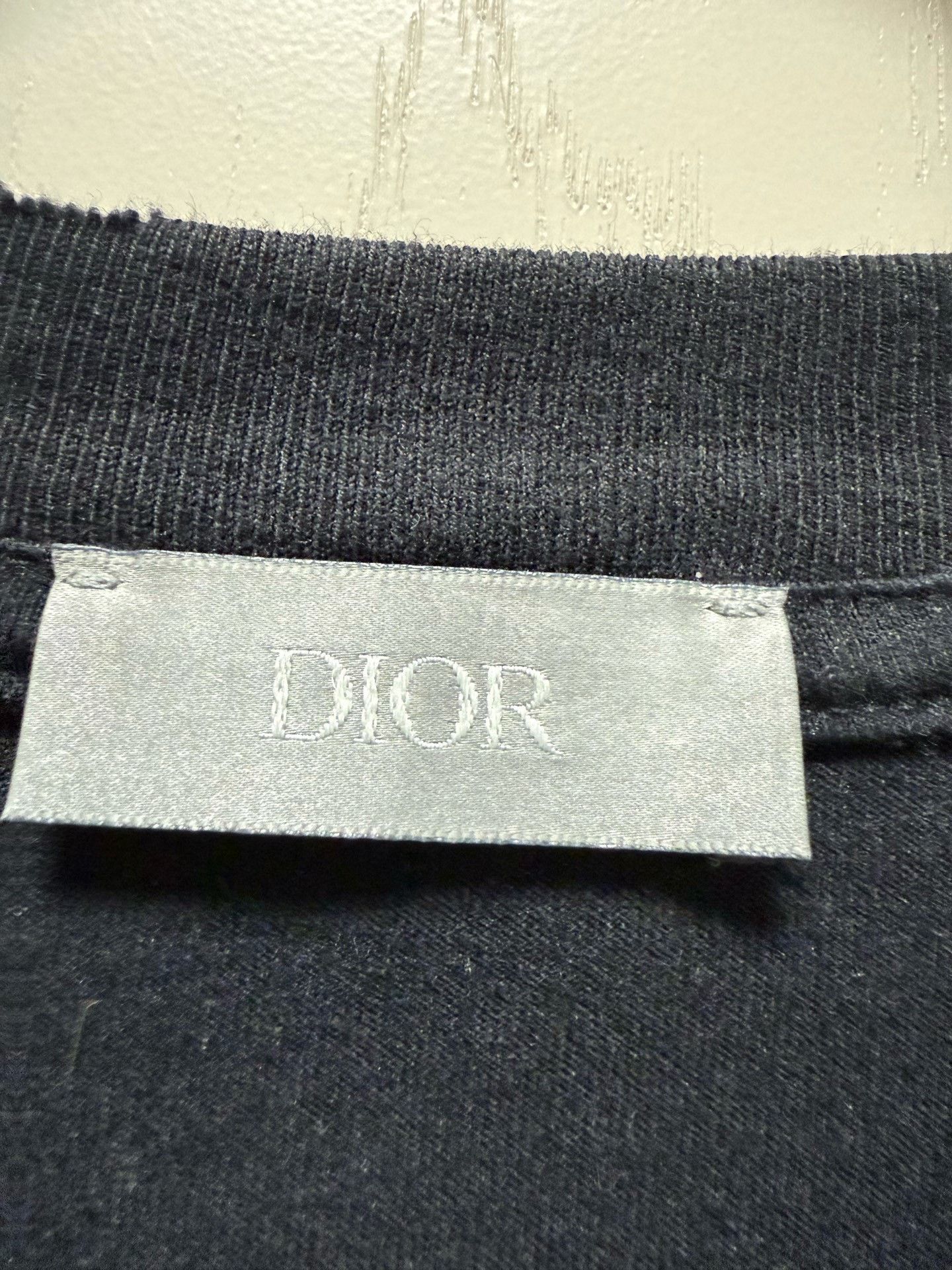 Dior Dior Black Logo Print Short-Sleeve T-Shirt Size US M / EU 48-50 / 2 - 3 Thumbnail