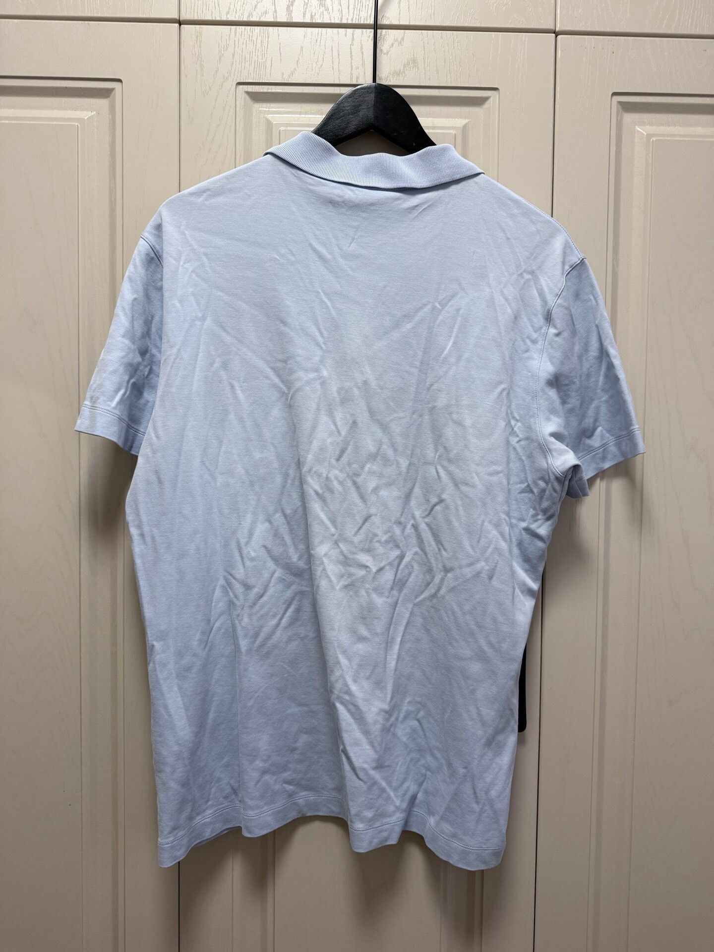 Louis Vuitton Louis Vuitton Light Blue Polo Shirt XL Size US XL / EU 56 / 4 - 2 Thumbnail