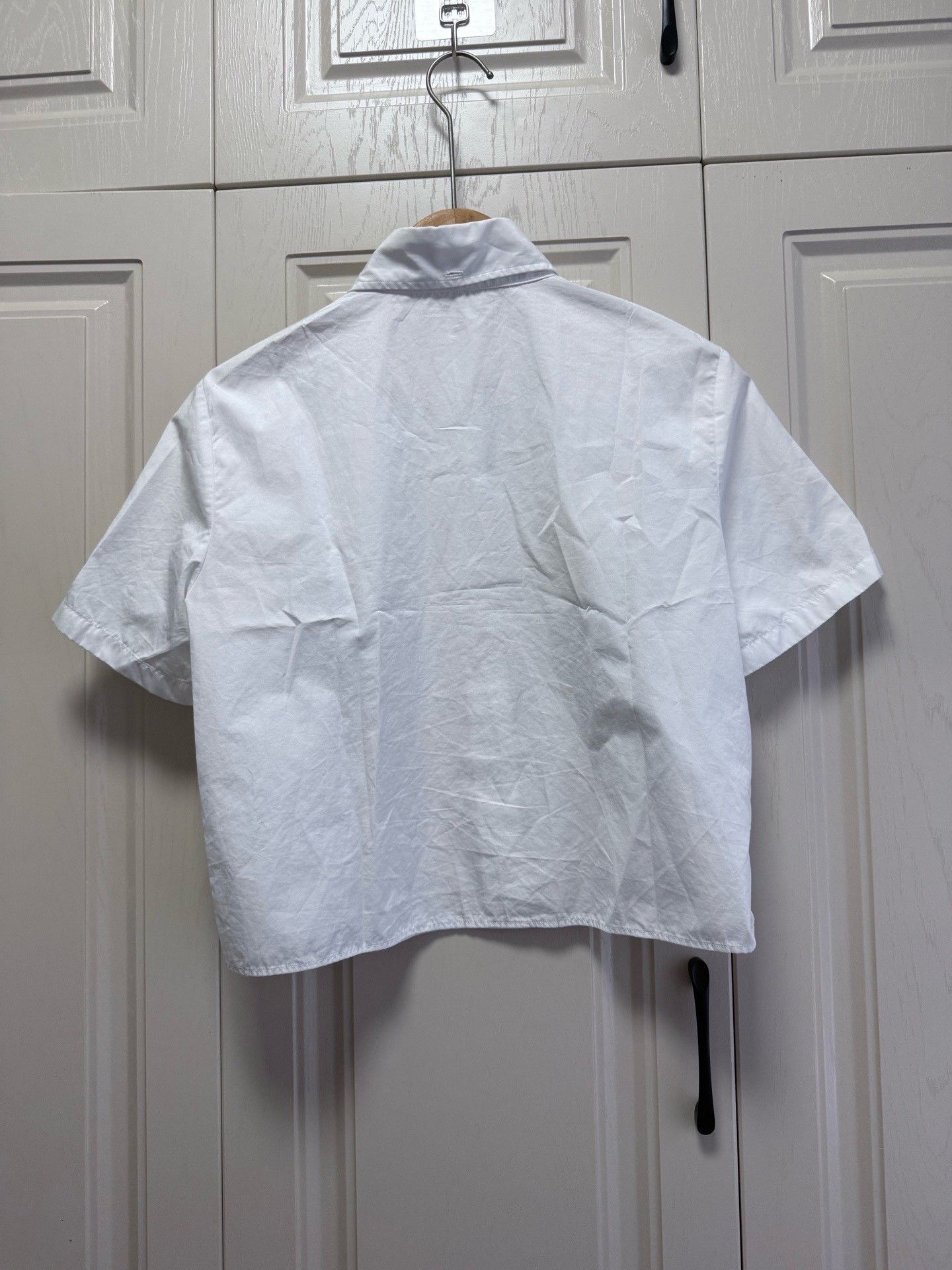 Prada Prada Women's Short-Sleeve Shirt 42 Size M / US 6-8 / IT 42-44 - 2 Thumbnail