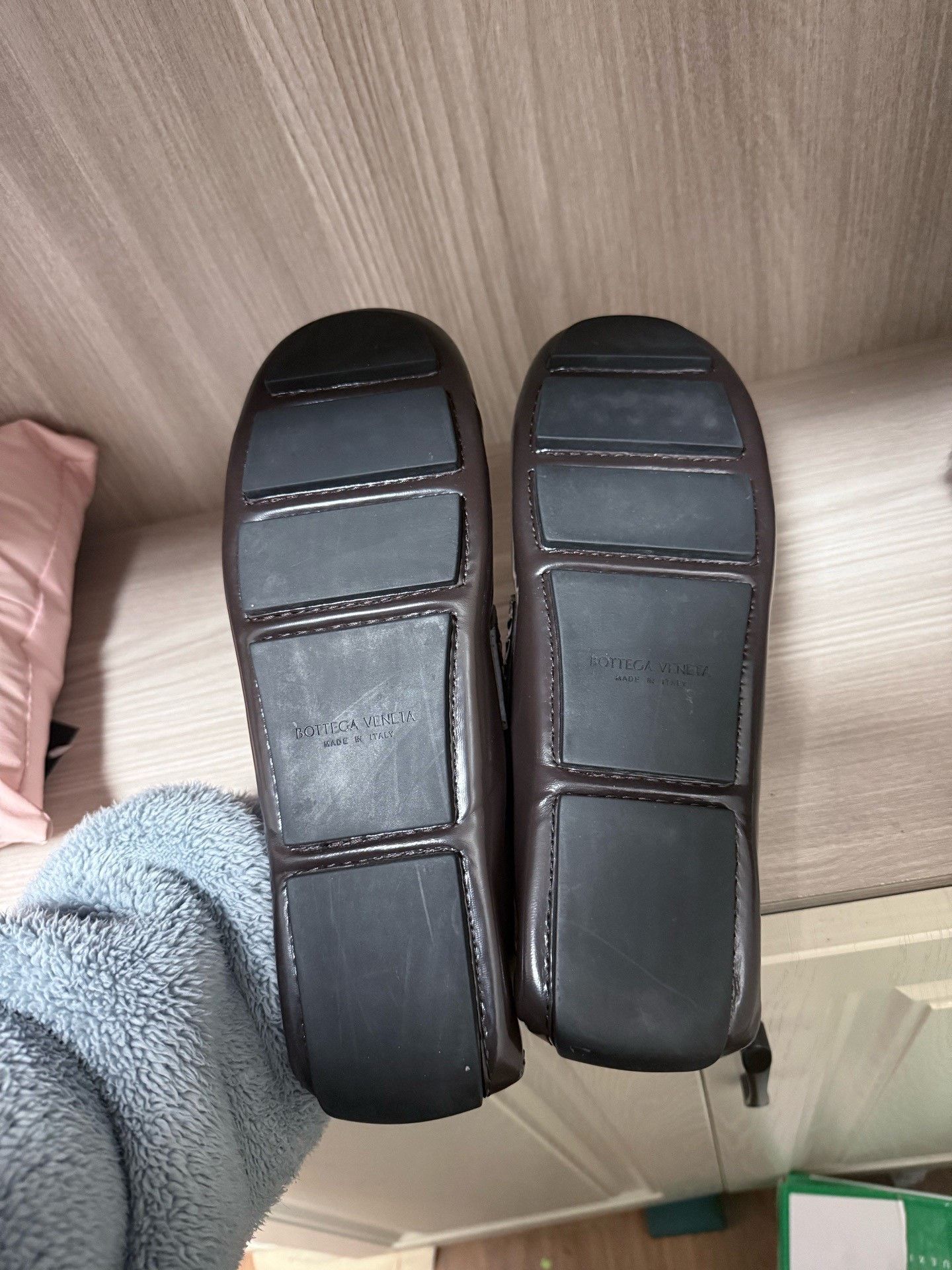 Bottega Veneta Bottega Veneta Black Leather Loafers Size 41 Size US 8 / EU 41 - 7 Thumbnail