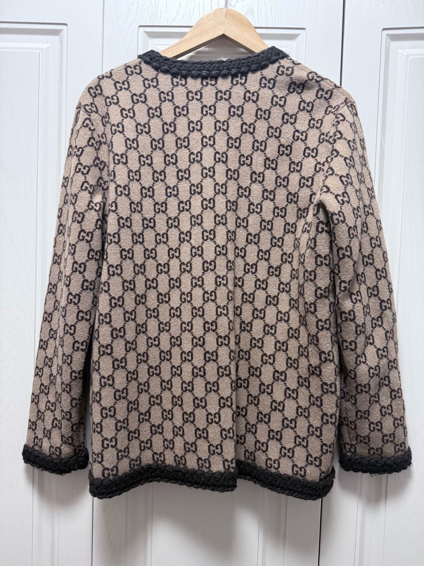 Gucci Gucci All-Over Print Knit Cardigan Size S / US 4 / IT 40 - 2 Thumbnail