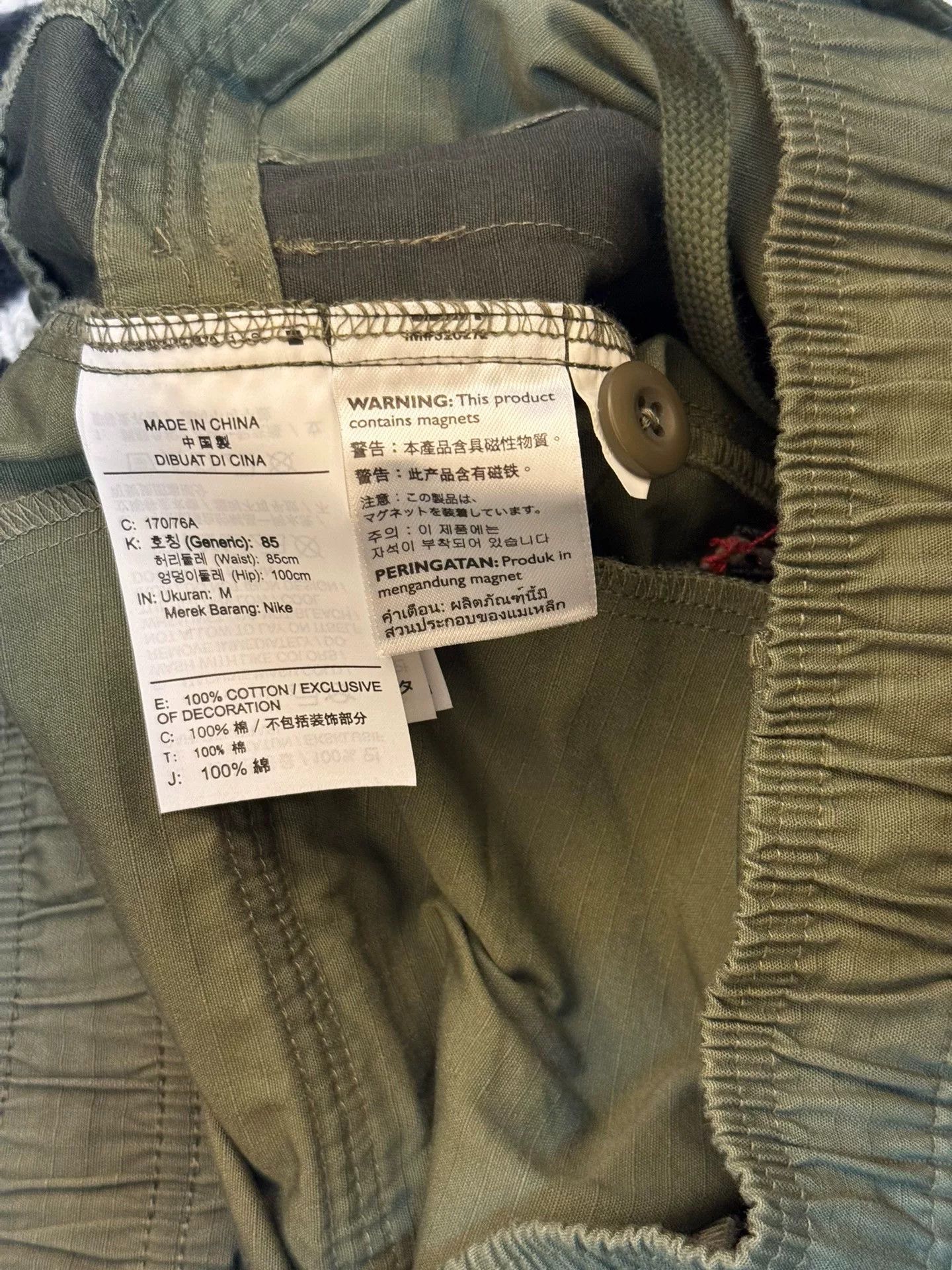 Jordan Brand Air Jordan x Travis Scott Cargo Pants Size US 28 / EU 44 - 8 Thumbnail