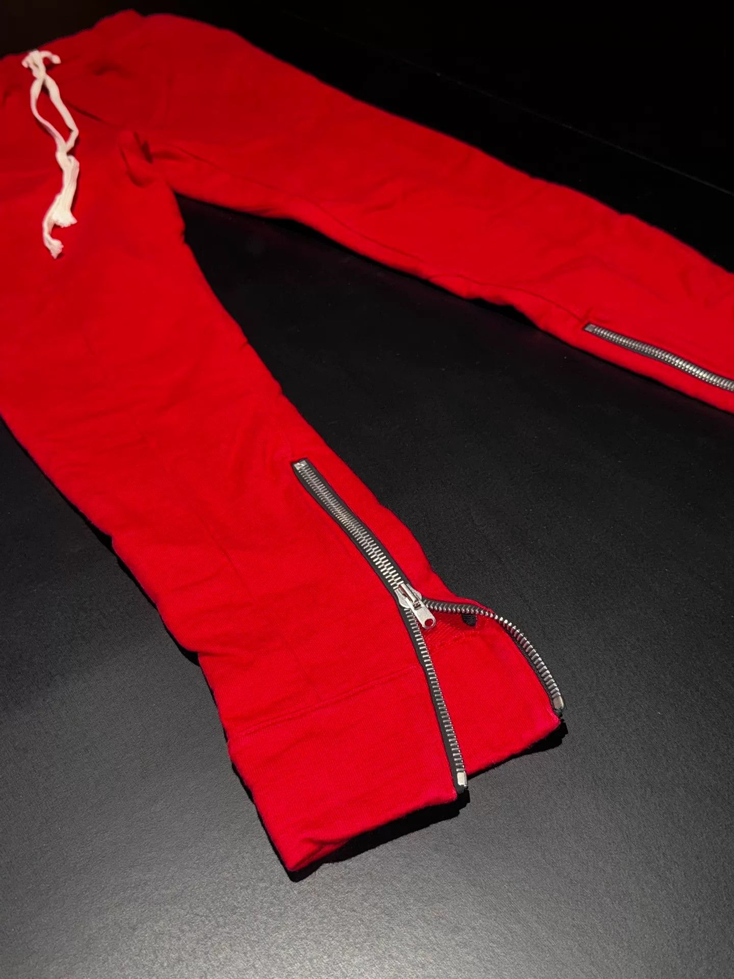 Fear of God Fear Of God 5th Red Heavy Terry Sweatpants Size US 27 - 2 Thumbnail