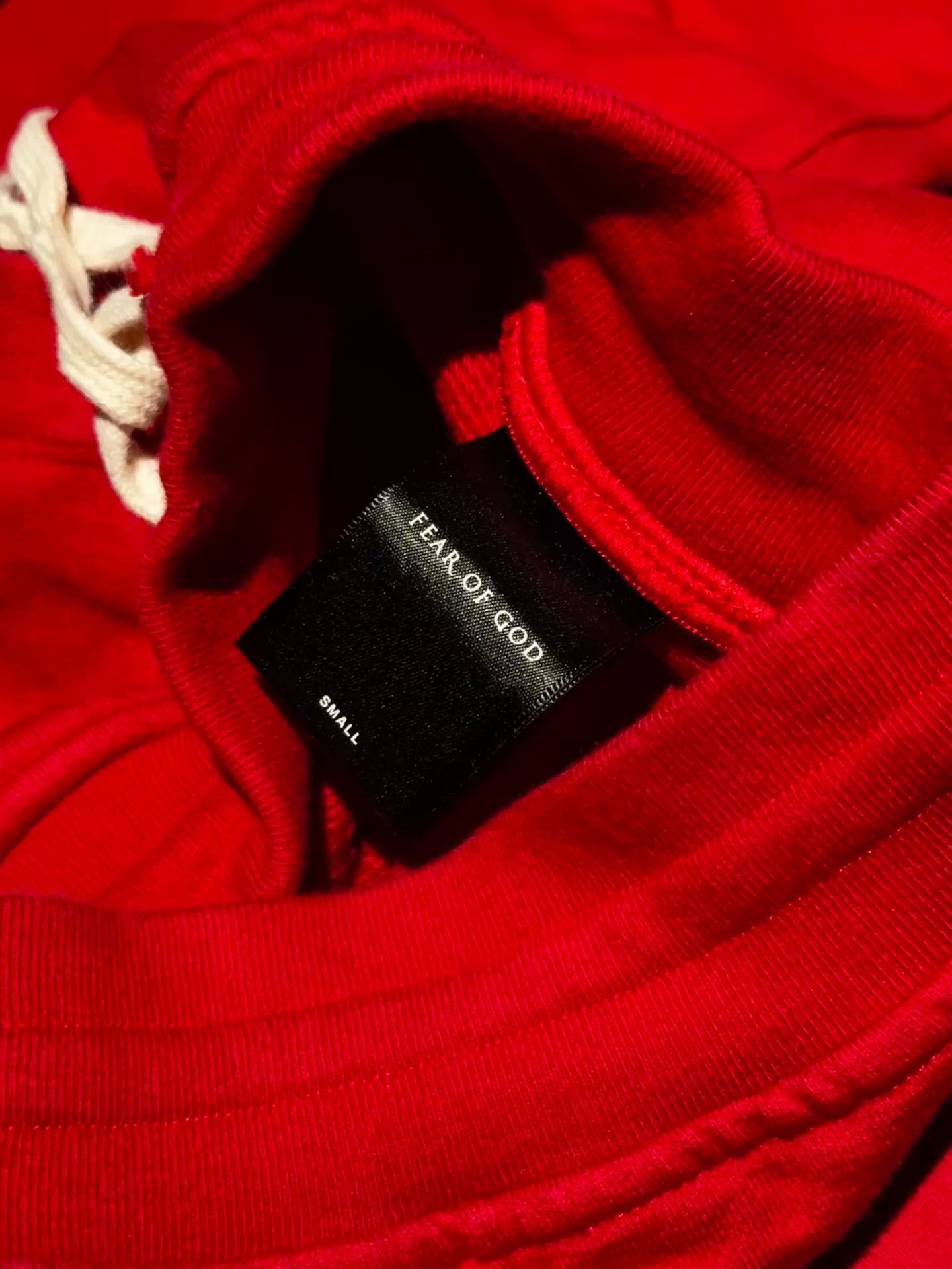 Fear of God Fear Of God 5th Red Heavy Terry Sweatpants Size US 27 - 4 Thumbnail