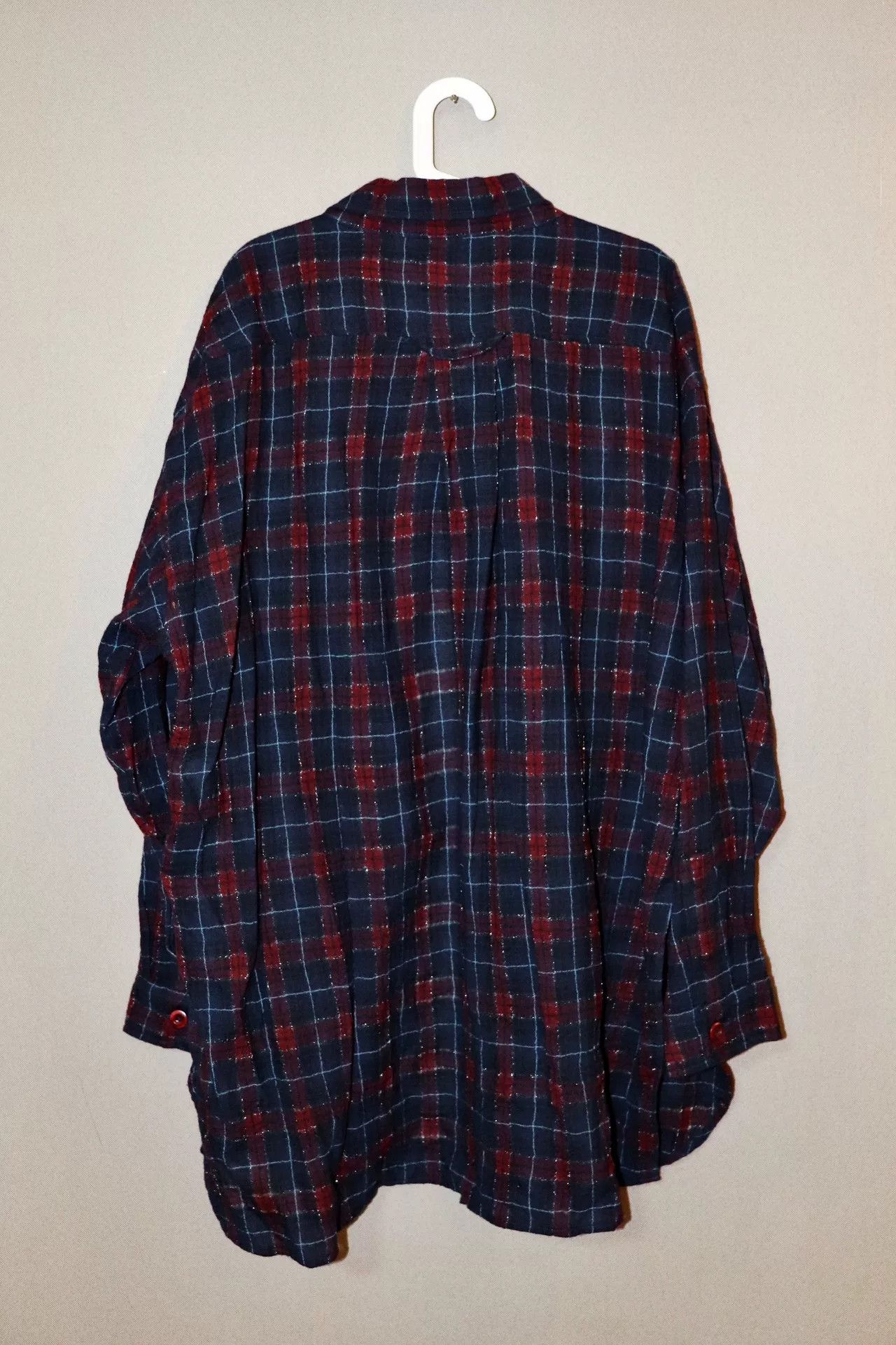 Faith Connexion Faith Connexion Red Blue Plaid Shirt Size US M / EU 48-50 / 2 - 2 Thumbnail