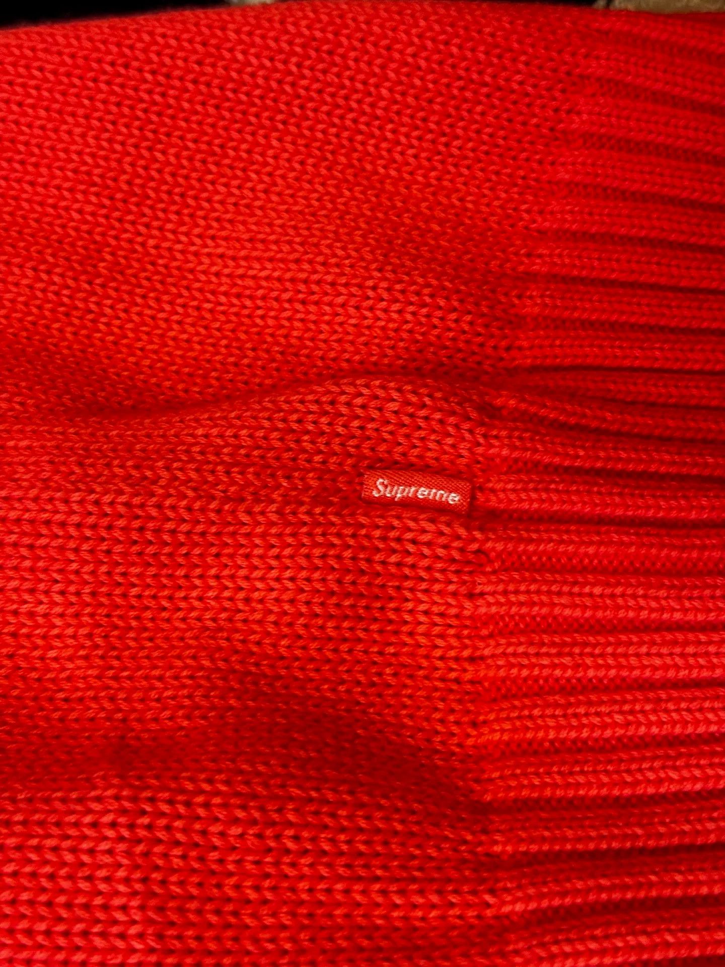Supreme Supreme Orange Pullover Sweater Size US XL / EU 56 / 4 - 5 Thumbnail