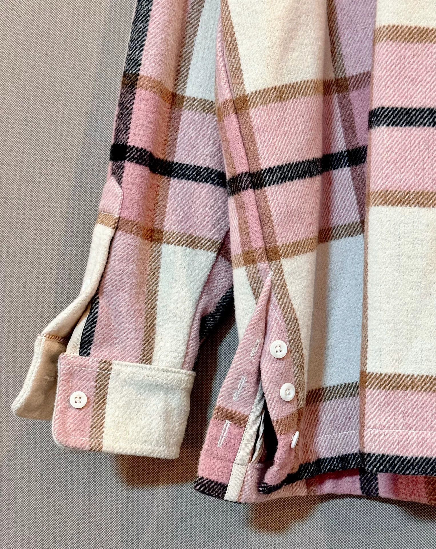 Kith KITH NYC OG Pink Plaid Wool Shirt Size US L / EU 52-54 / 3 - 4 Thumbnail
