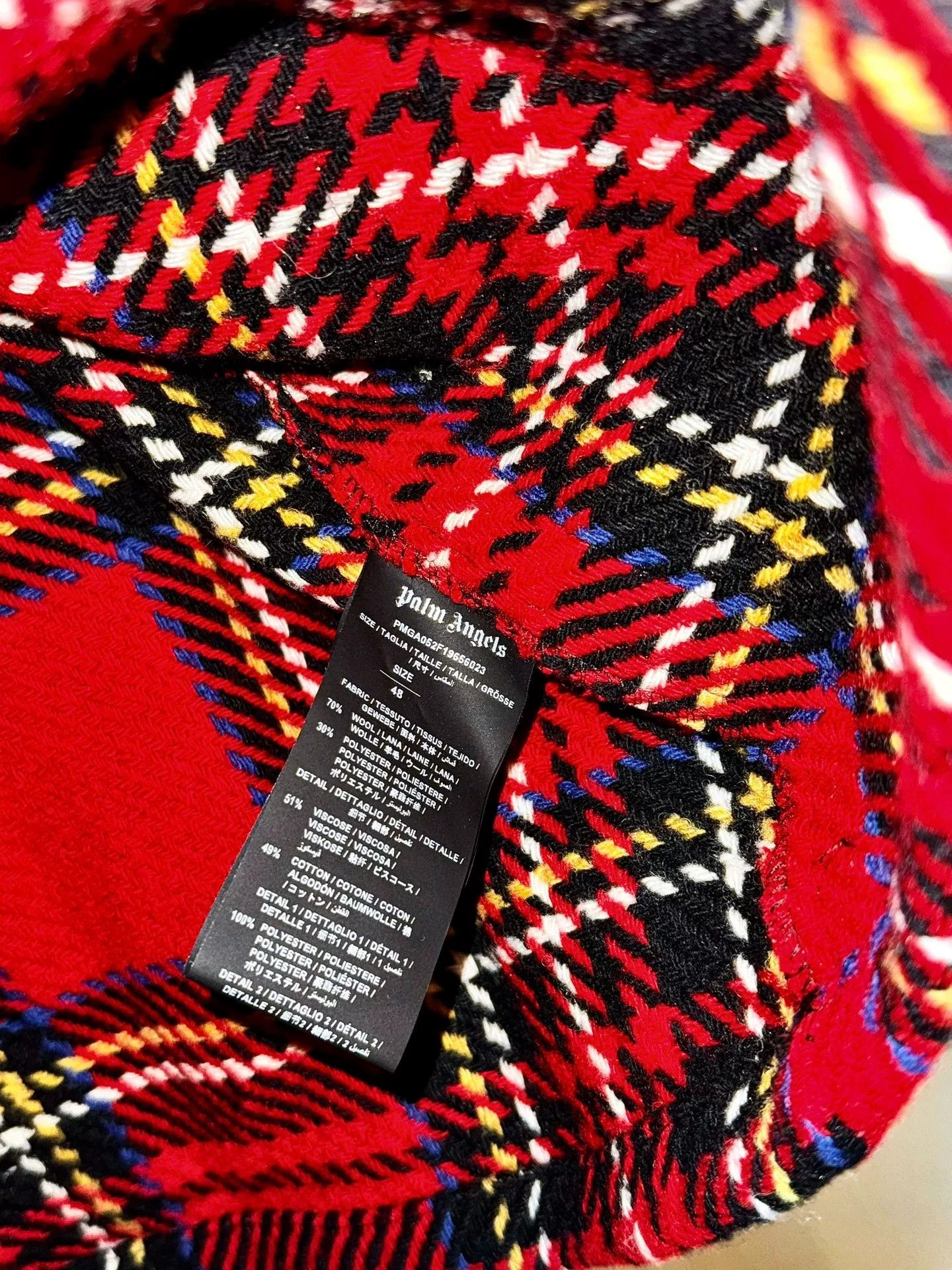 Palm Angels Palm Angels Wool Blend Shirt Size US M / EU 48-50 / 2 - 6 Thumbnail