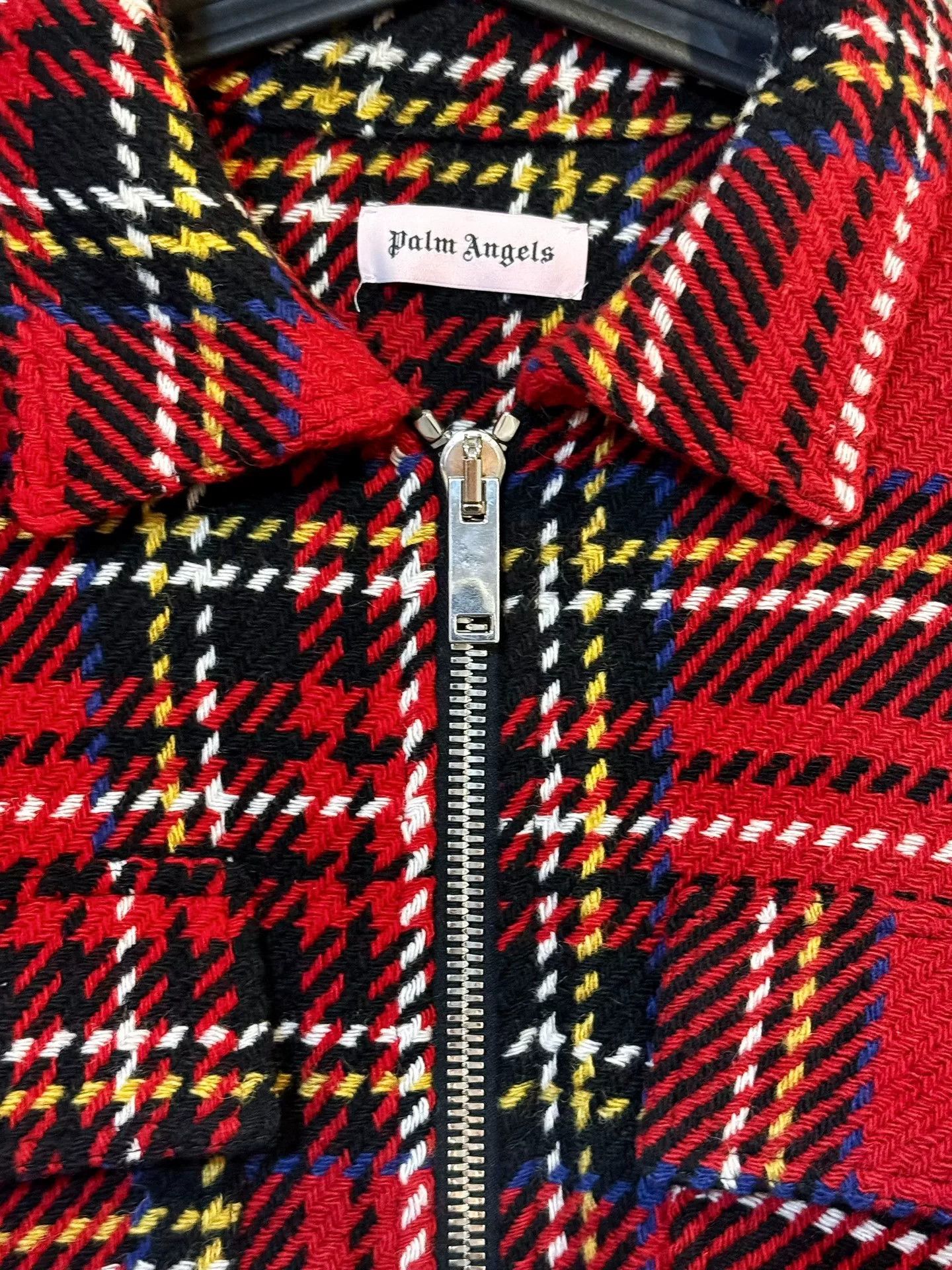 Palm Angels Palm Angels Wool Blend Shirt Size US M / EU 48-50 / 2 - 3 Thumbnail