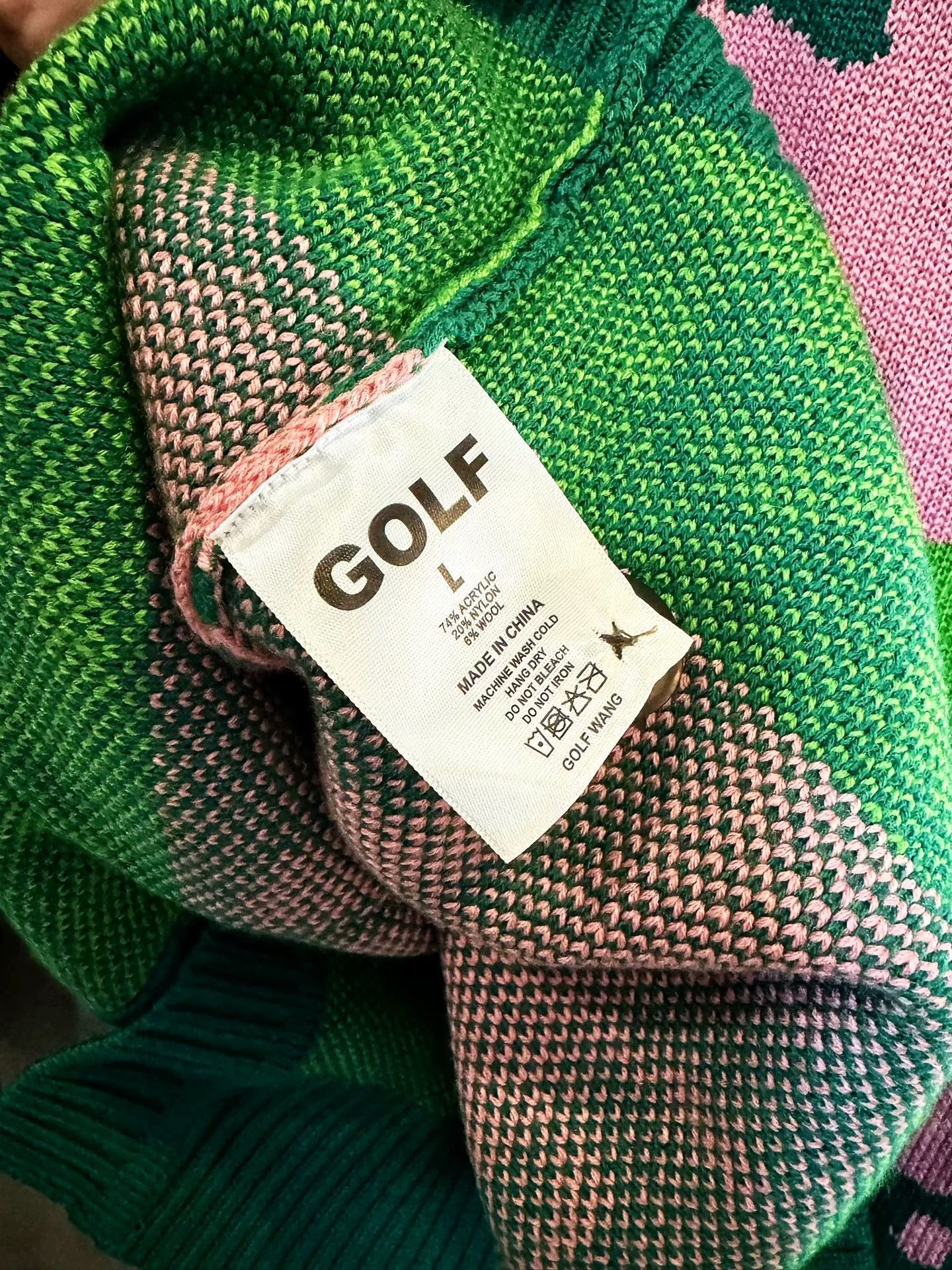 Golf Wang GOLF WANG x Tyler Limited Print Sweater Size US L / EU 52-54 / 3 - 4 Thumbnail