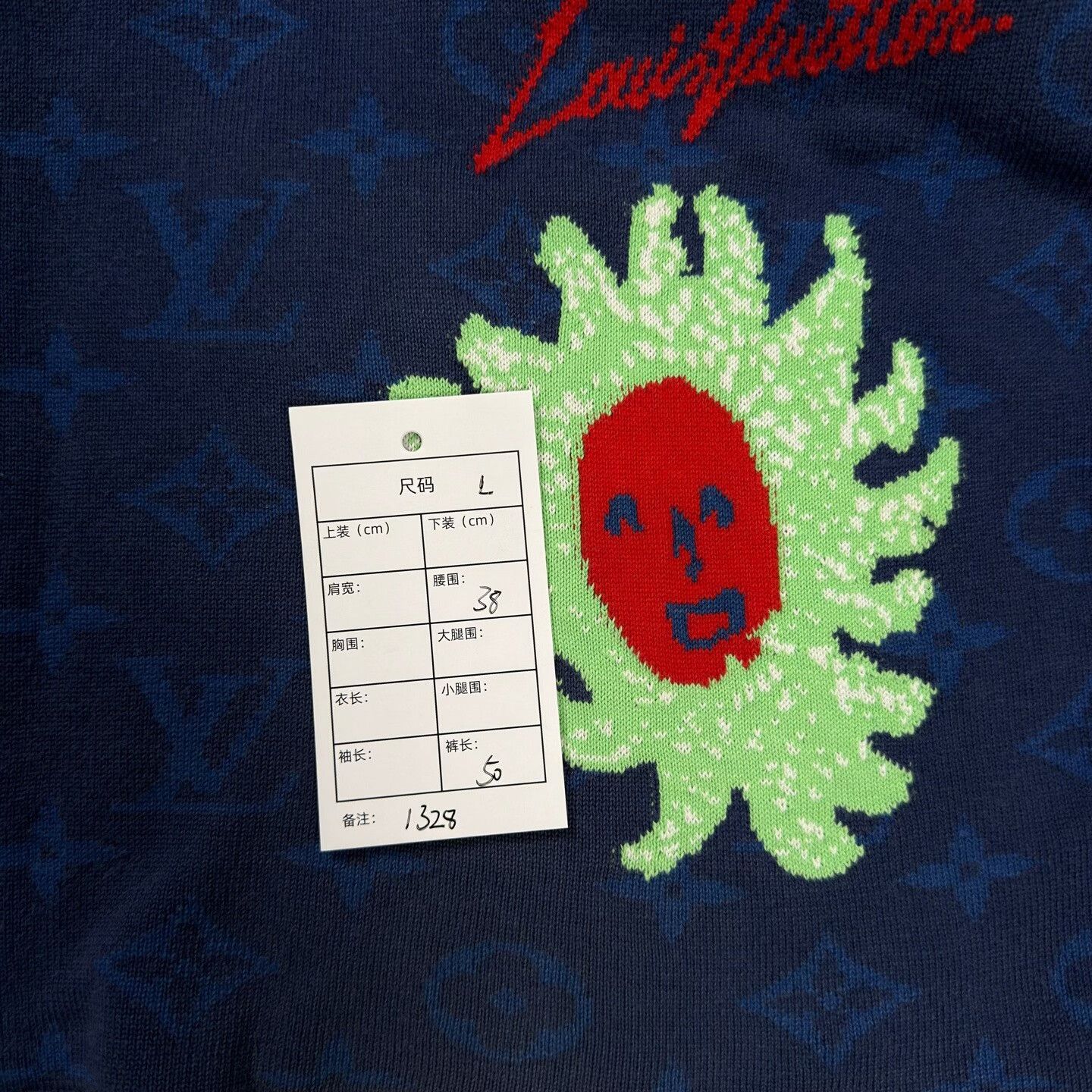 Louis Vuitton LV Yayoi Kusama All-Over Logo Blue Shorts Size US 28 / EU 44 - 6 Thumbnail