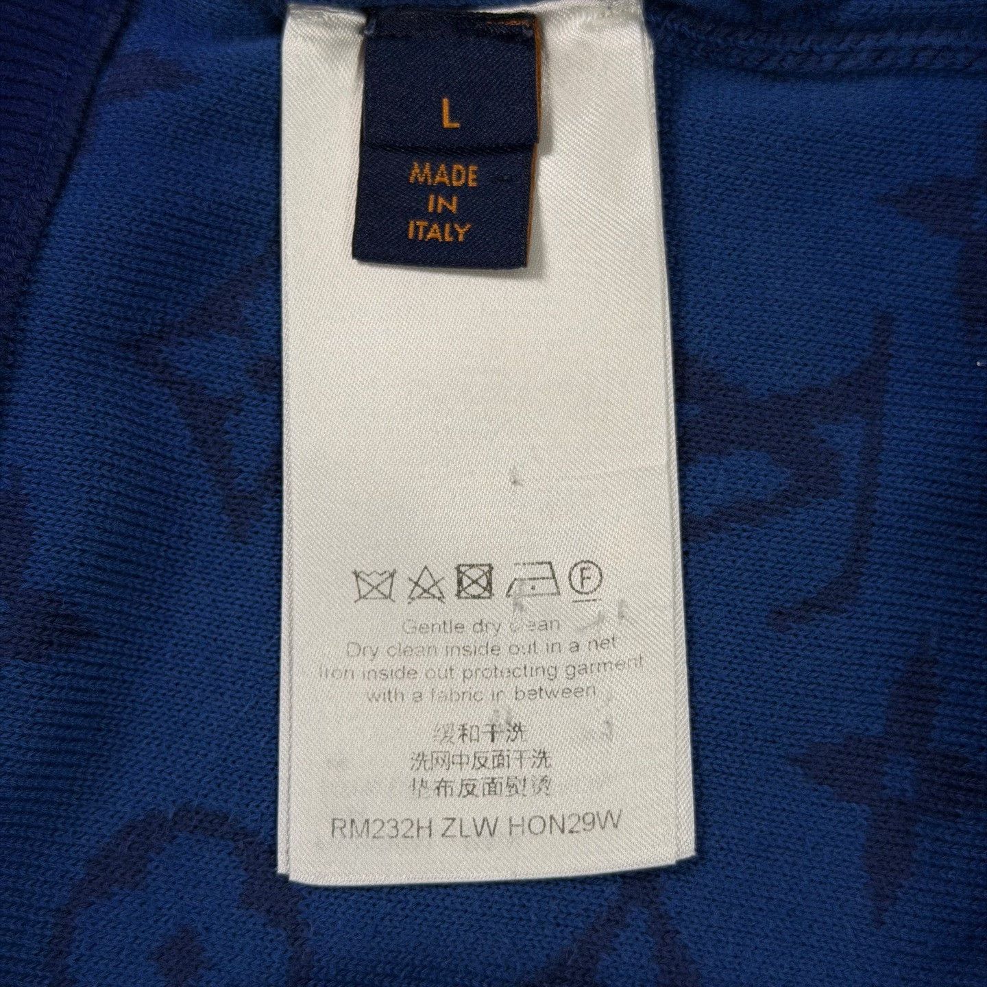 Louis Vuitton LV Yayoi Kusama All-Over Logo Blue Shorts Size US 28 / EU 44 - 7 Thumbnail