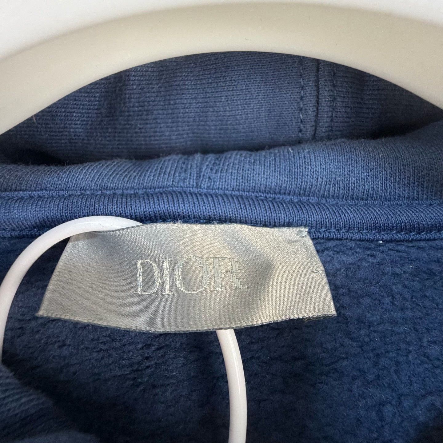 Dior DIOR Logo Embroidered Hooded Solid Sweatshirt Size US M / EU 48-50 / 2 - 4 Thumbnail