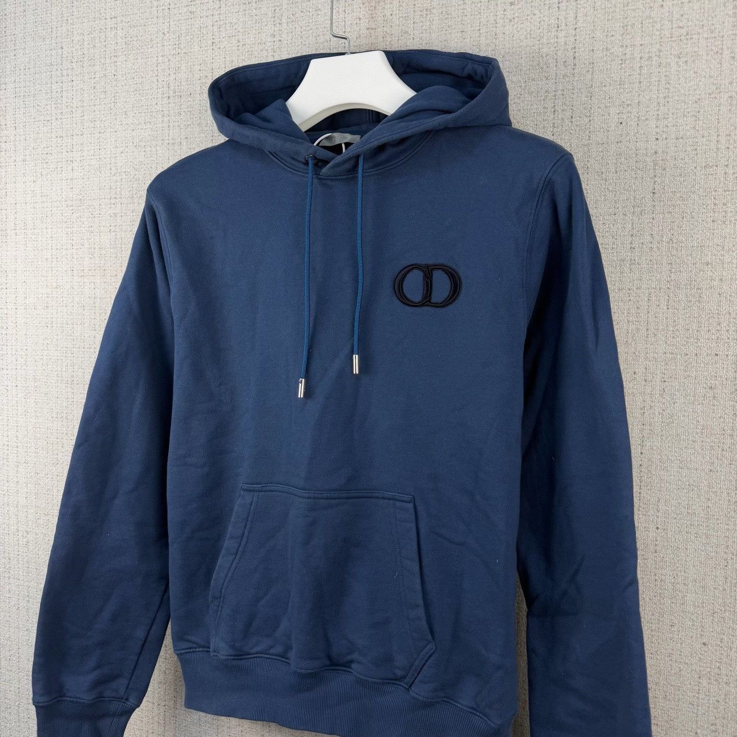 Dior DIOR Logo Embroidered Hooded Solid Sweatshirt Size US M / EU 48-50 / 2 - 2 Thumbnail